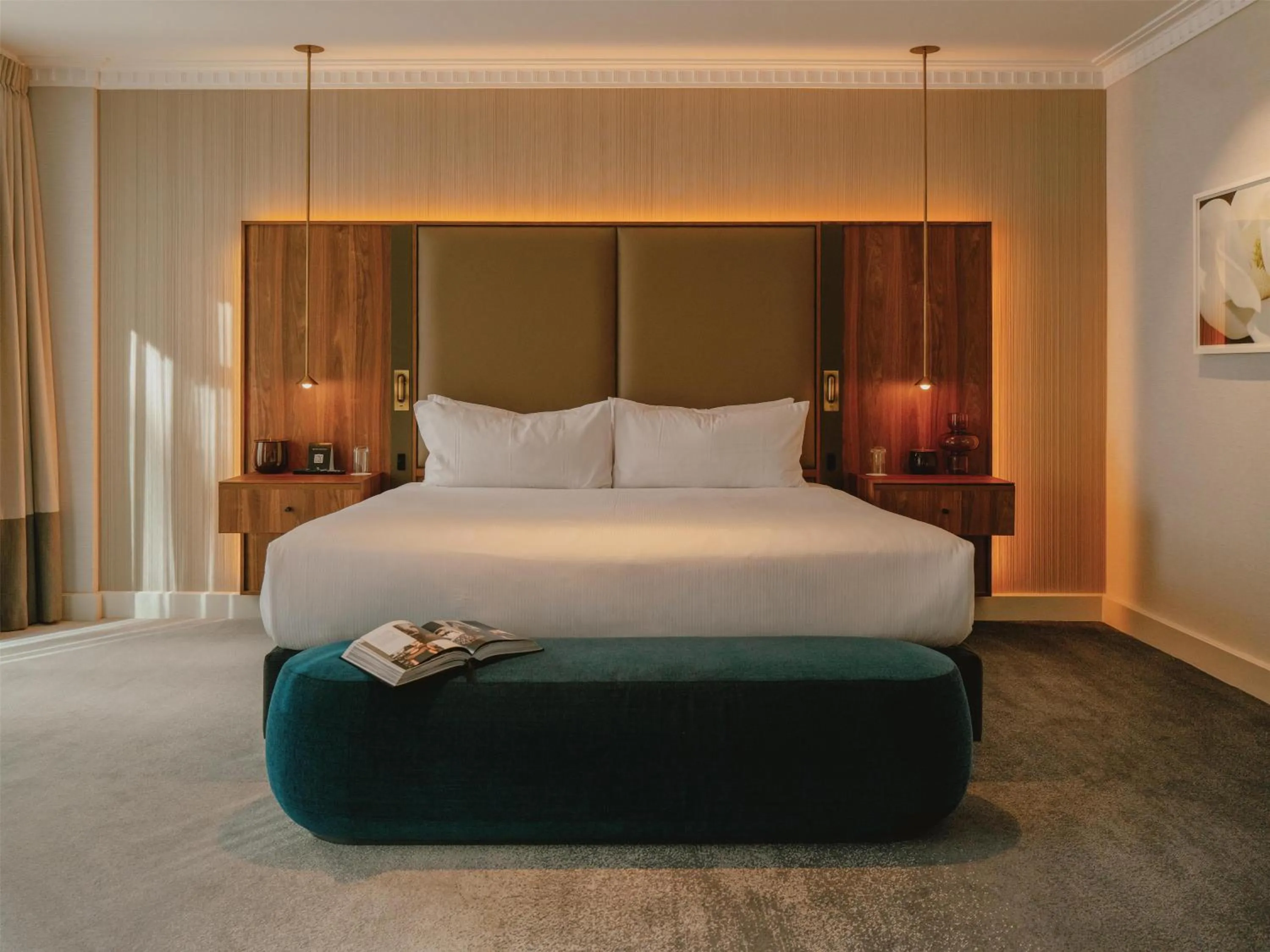 Bed in Parmelia Hilton Perth