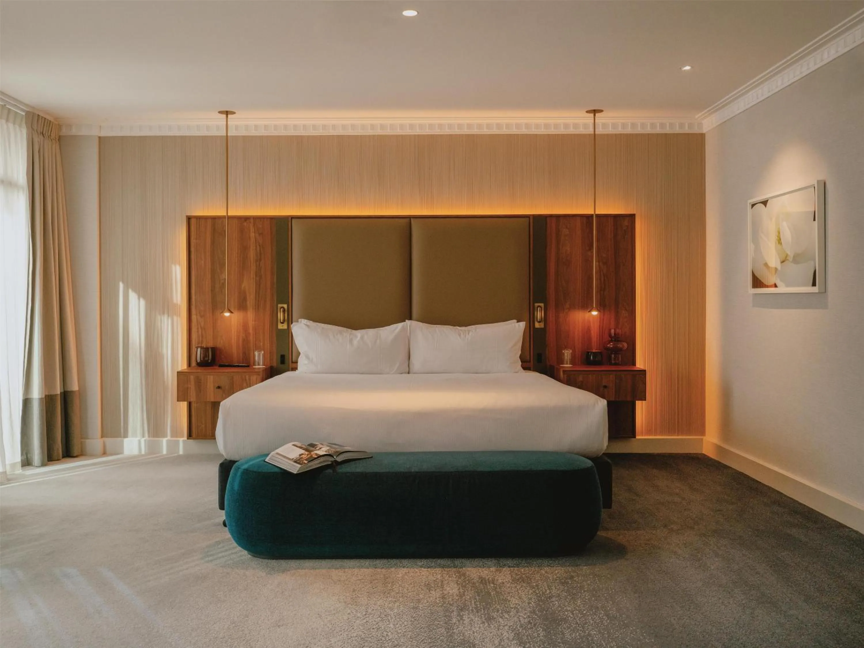 Bed in Parmelia Hilton Perth