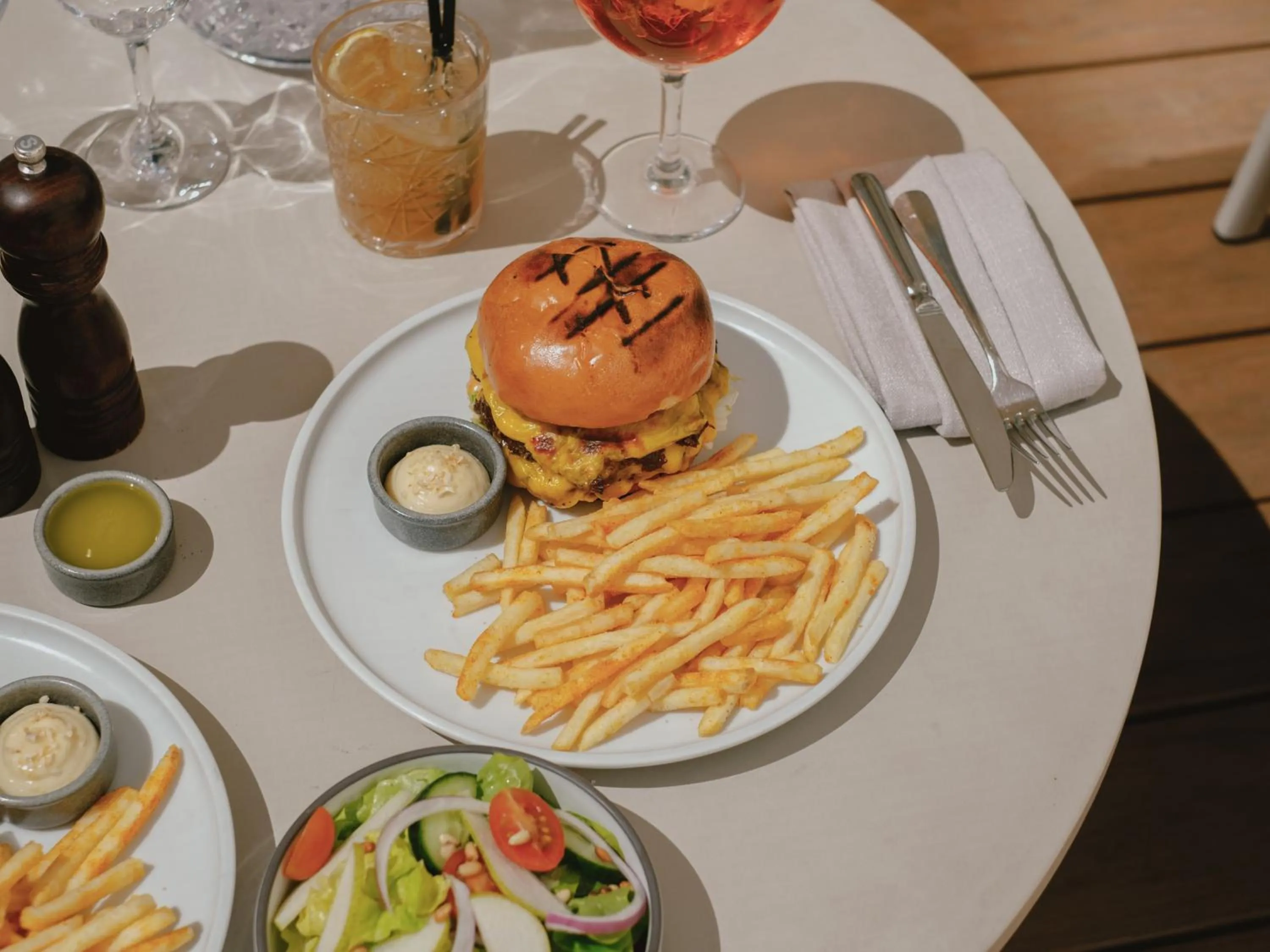 Pool view in Parmelia Hilton Perth