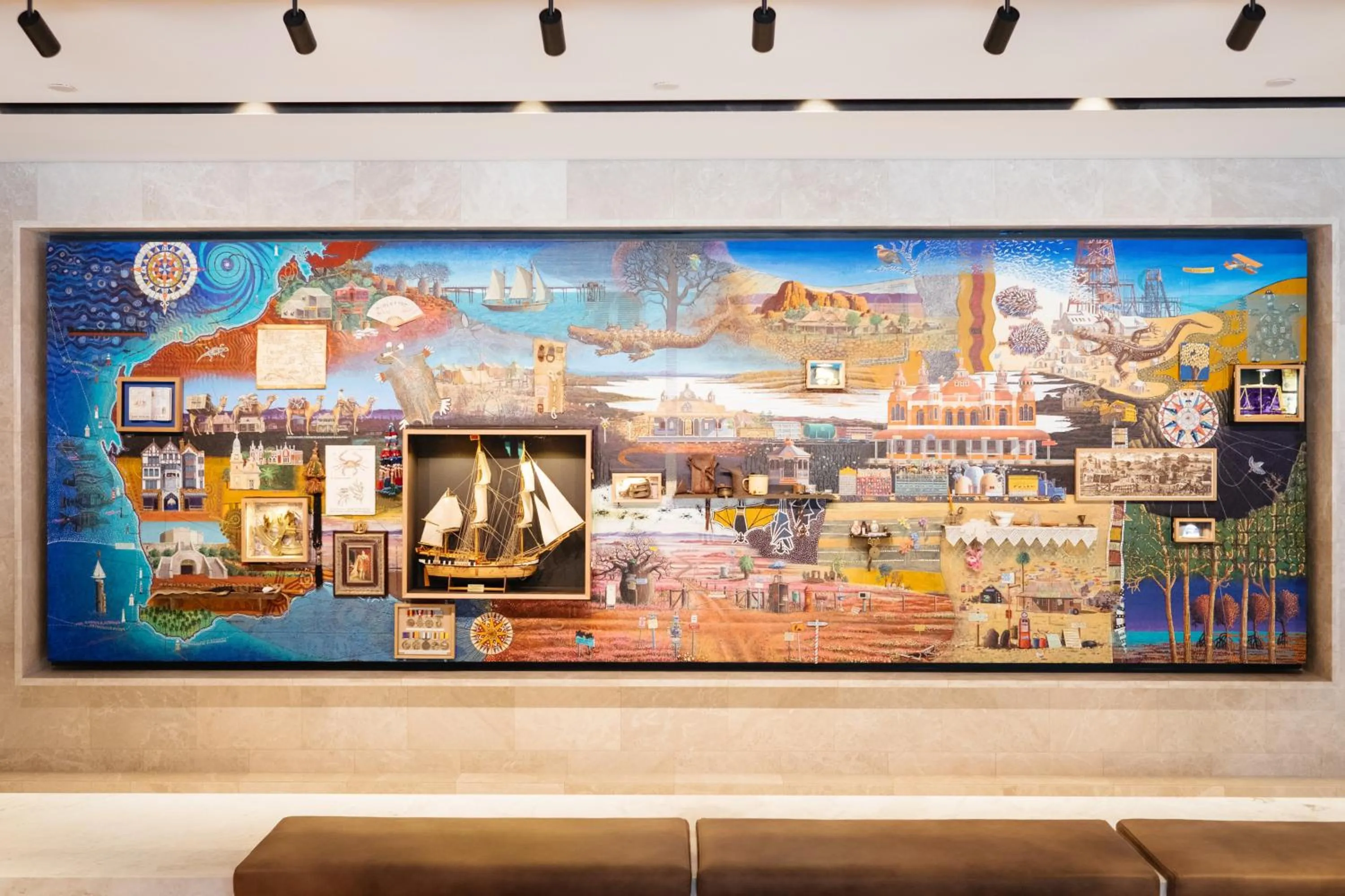 Seating area in Parmelia Hilton Perth