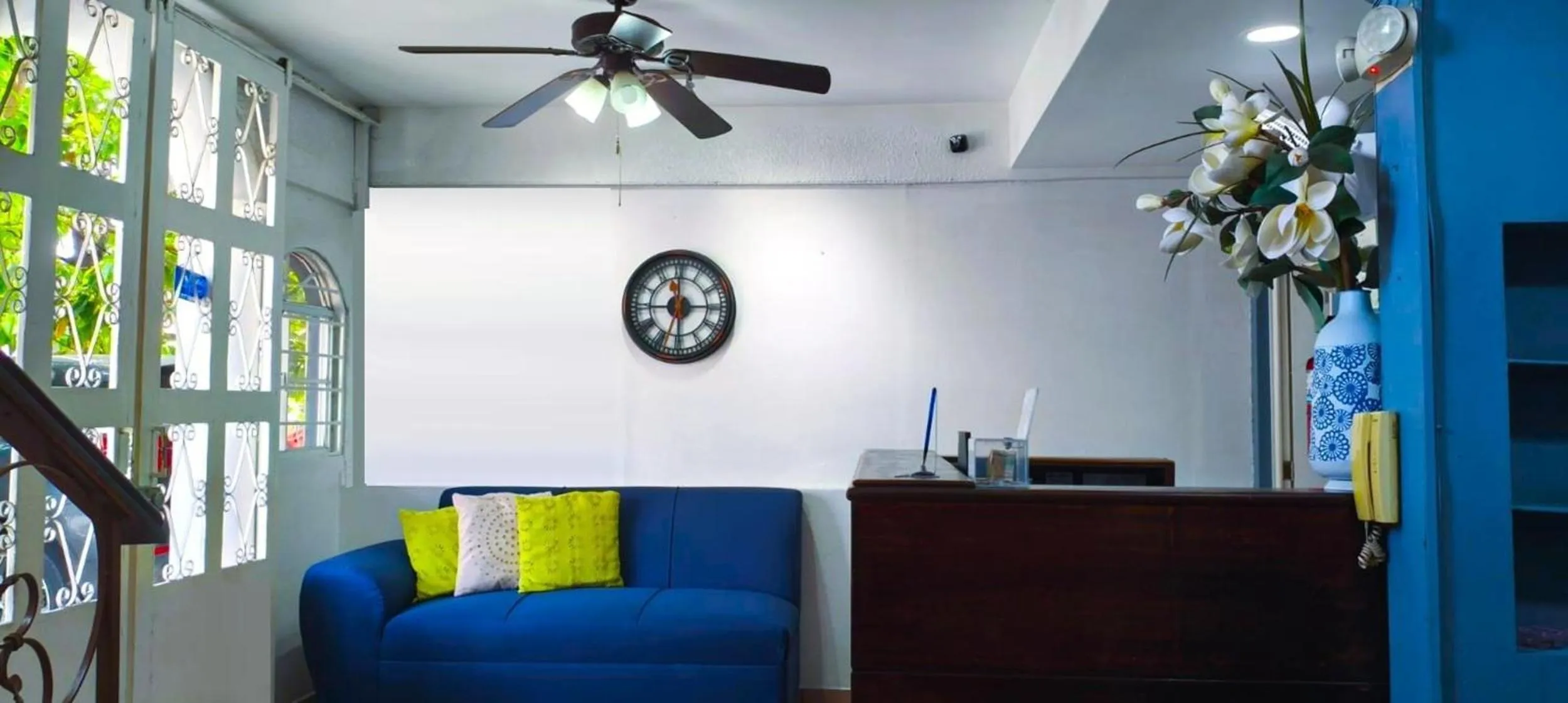 Lobby or reception in Hotel Tazumal House