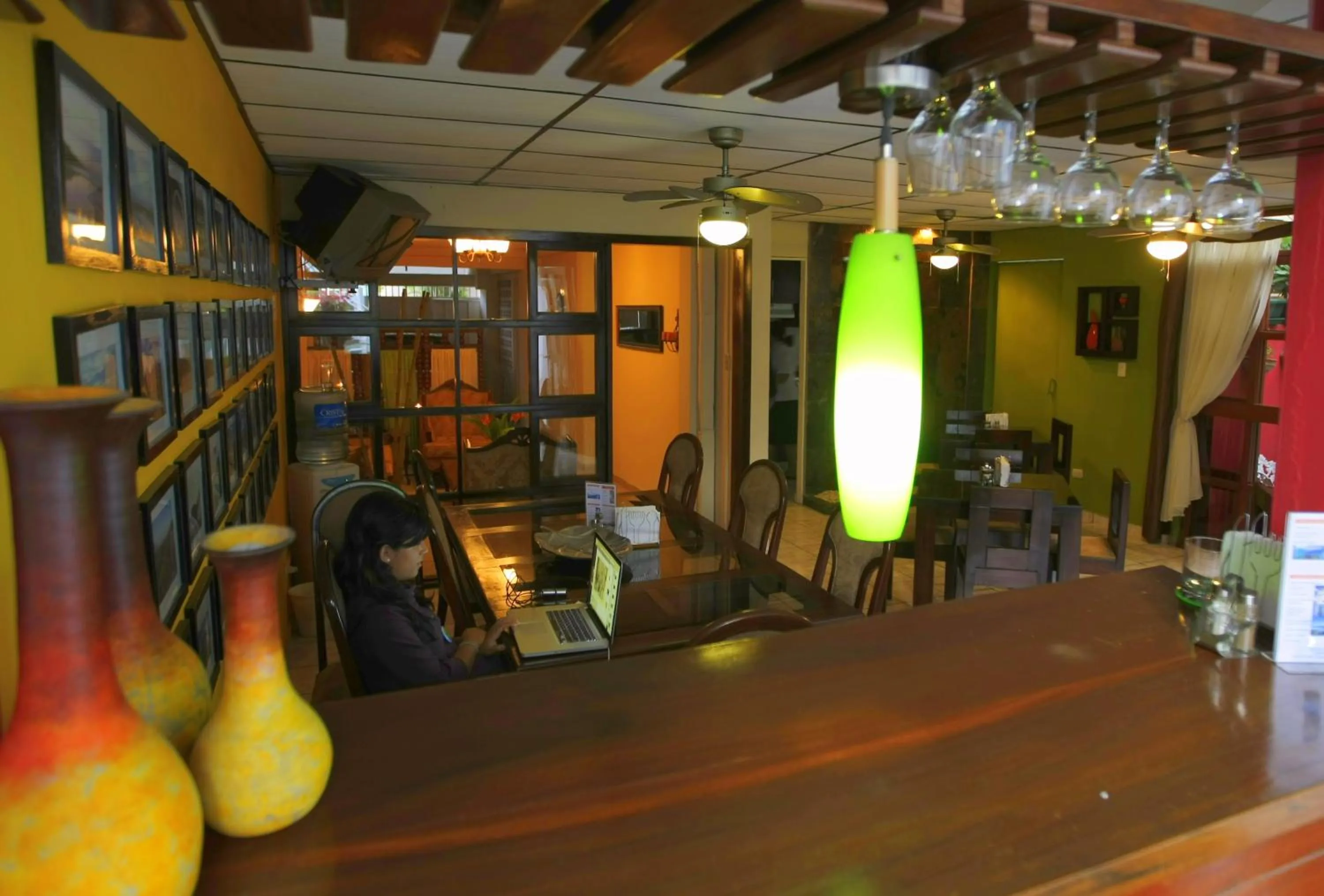 BBQ facilities in Hotel Tazumal House