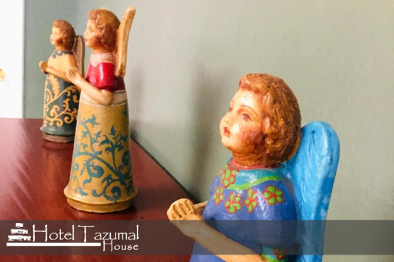 Decorative detail in Hotel Tazumal House