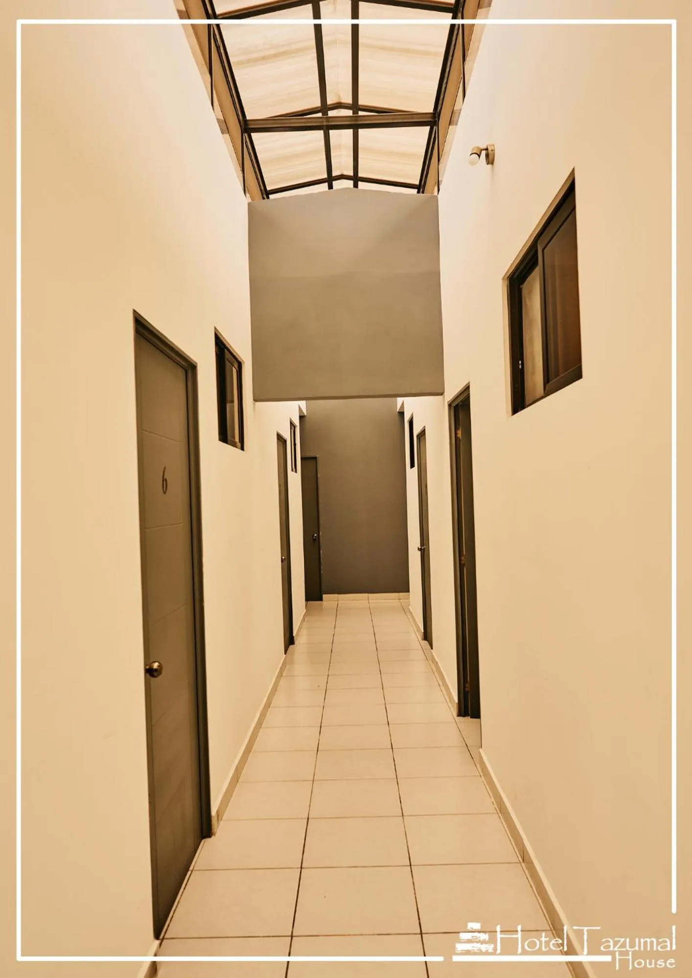 Property building in Hotel Tazumal House