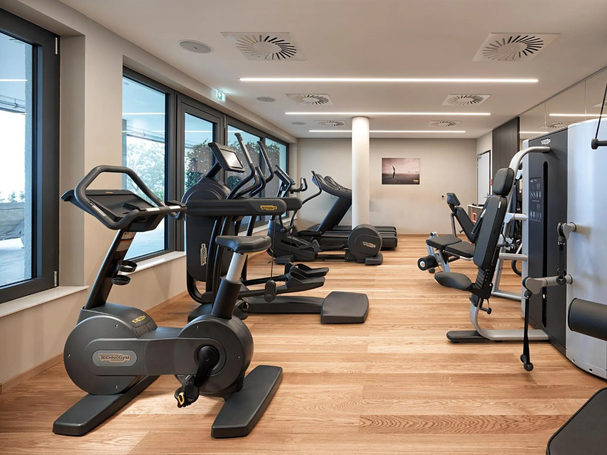 Fitness centre/facilities in Panoramahotel Waldenburg