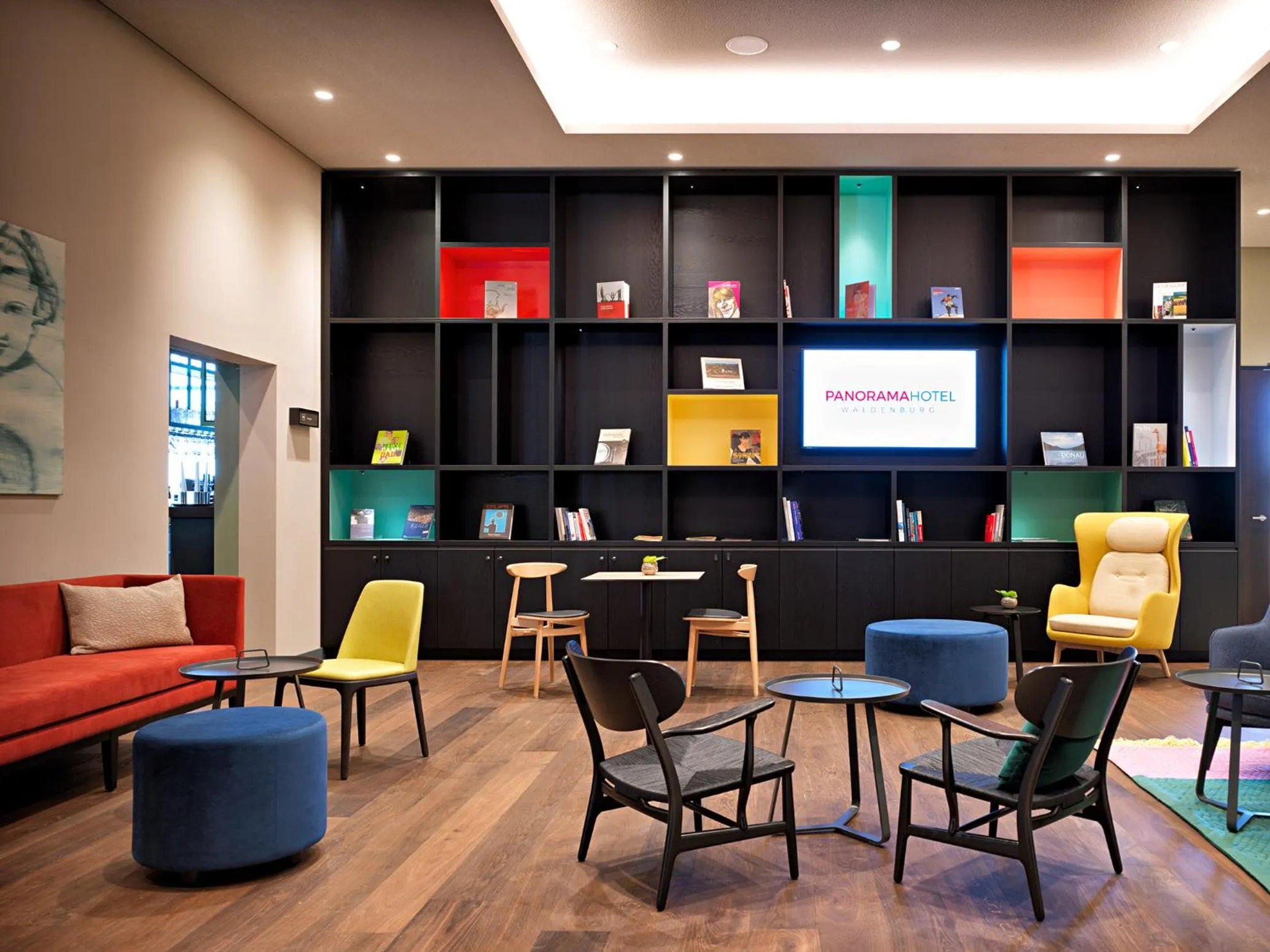 Lounge or bar in Panoramahotel Waldenburg