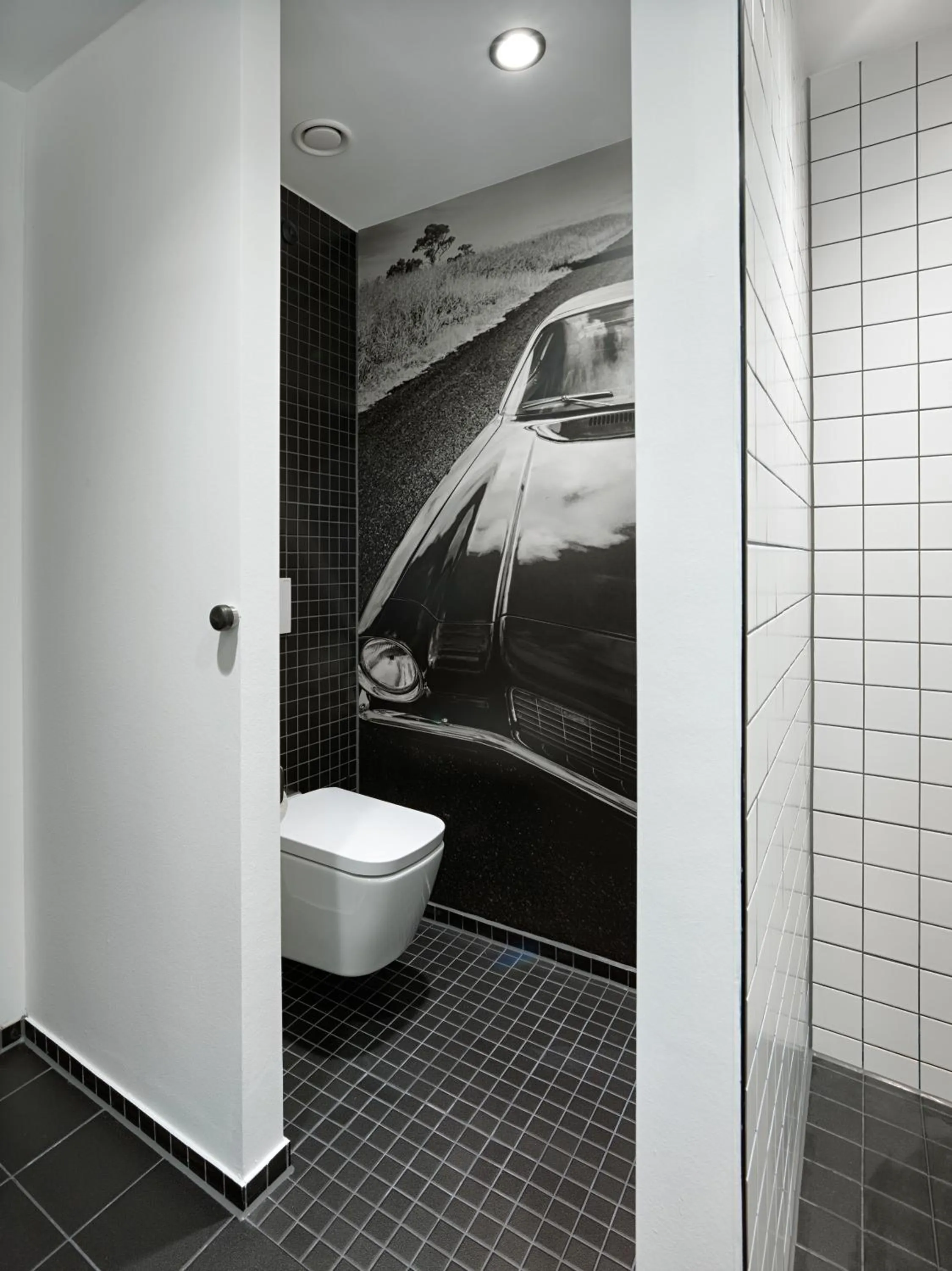 Shower in Panoramahotel Waldenburg