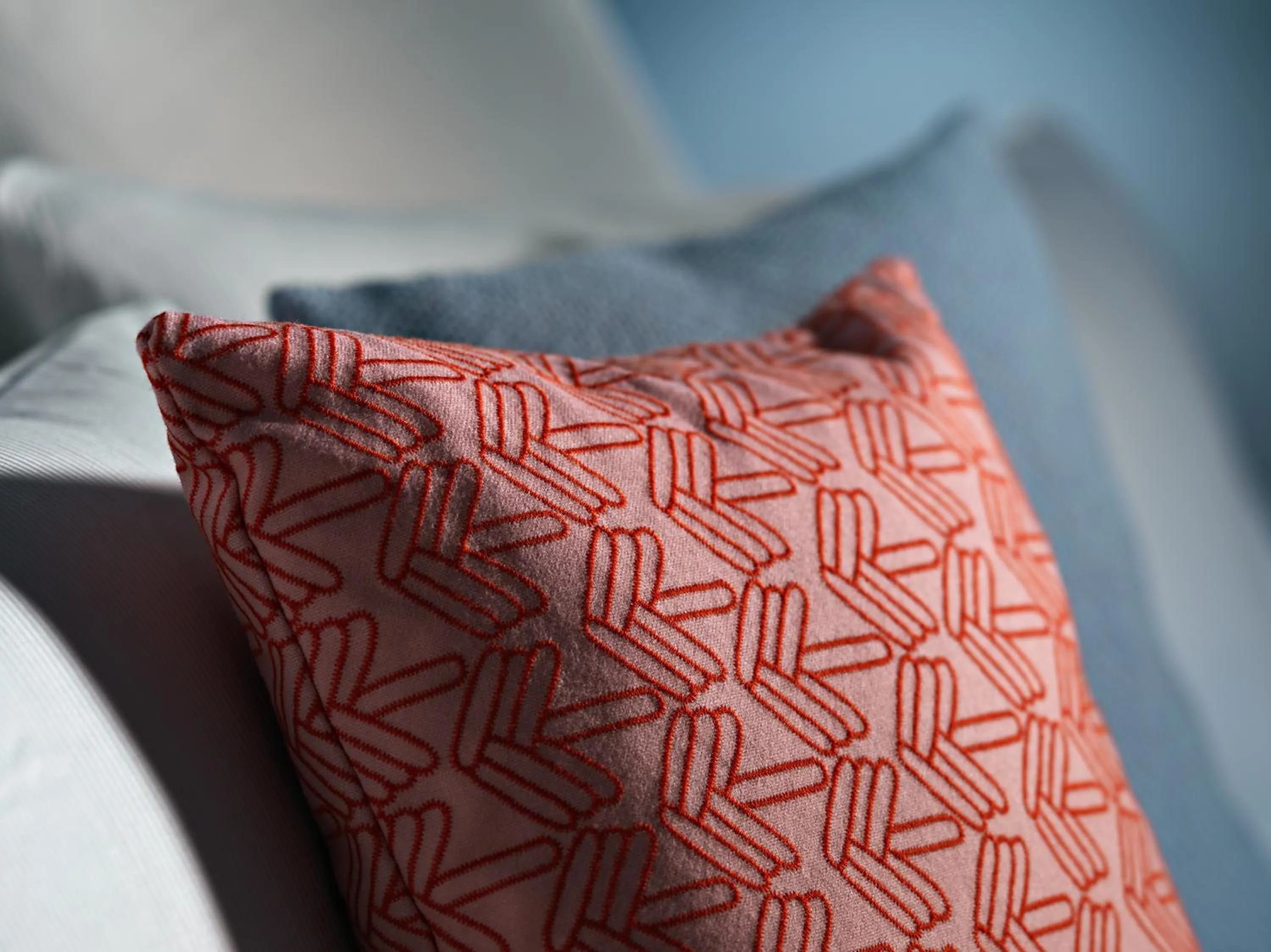 Decorative detail, Bed in Panoramahotel Waldenburg