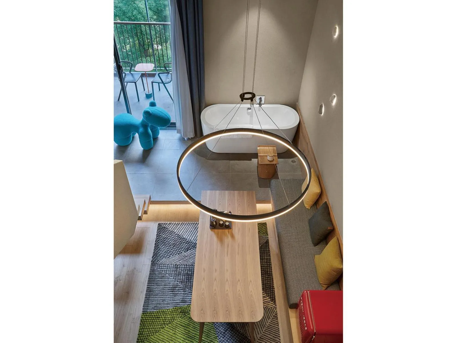 Photo of the whole room in EBO Hotel Hangzhou Wulin - 5 mins drive to the West Lake