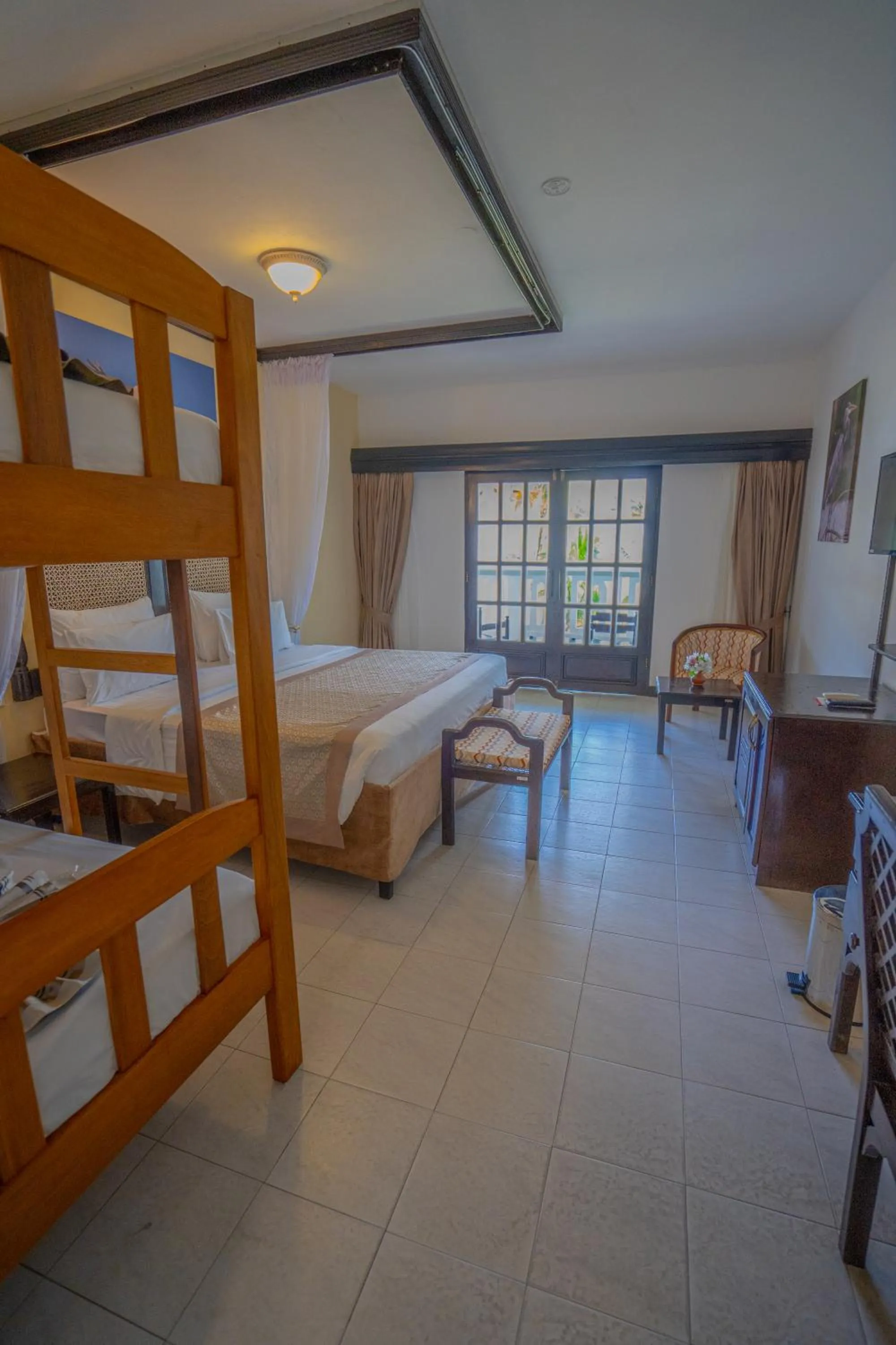 Bed in PrideInn Flamingo Beach Resort & Spa Mombasa