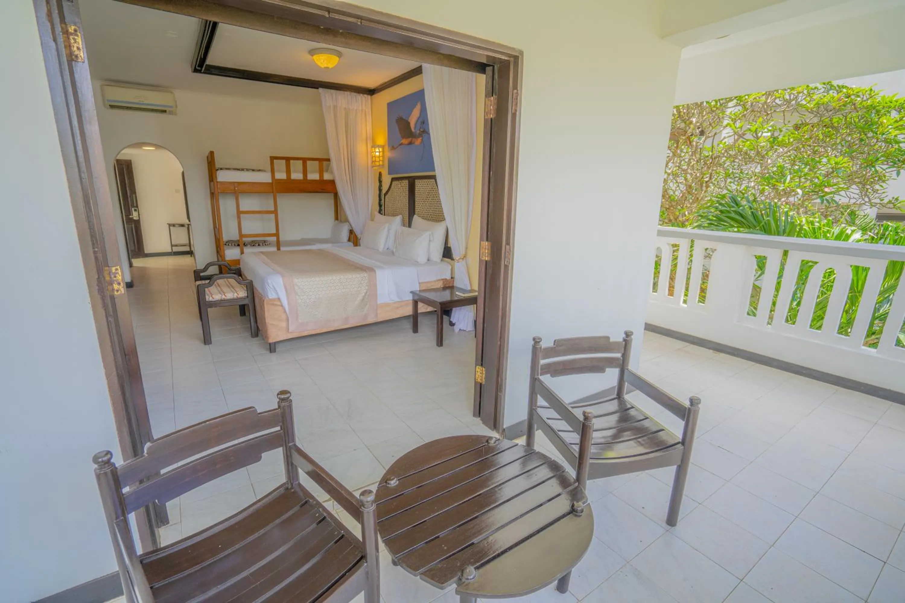 Bed in PrideInn Flamingo Beach Resort & Spa Mombasa