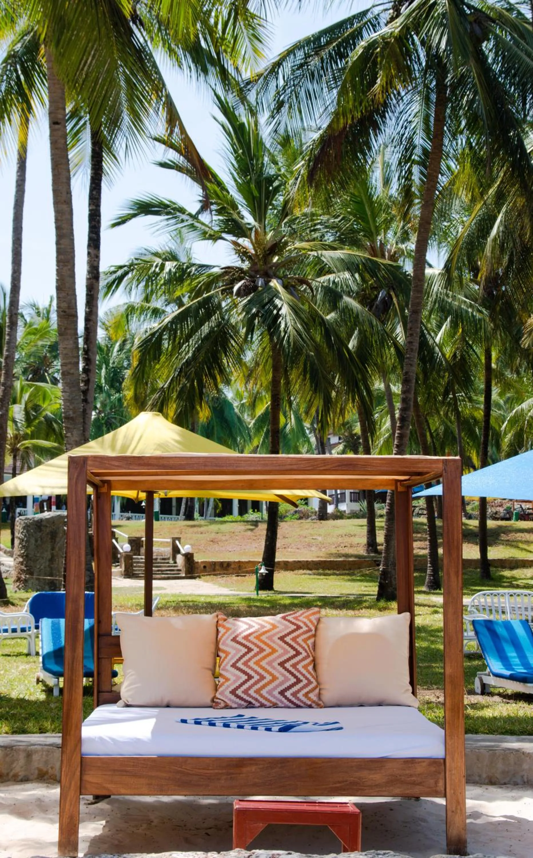Patio in PrideInn Flamingo Beach Resort & Spa Mombasa