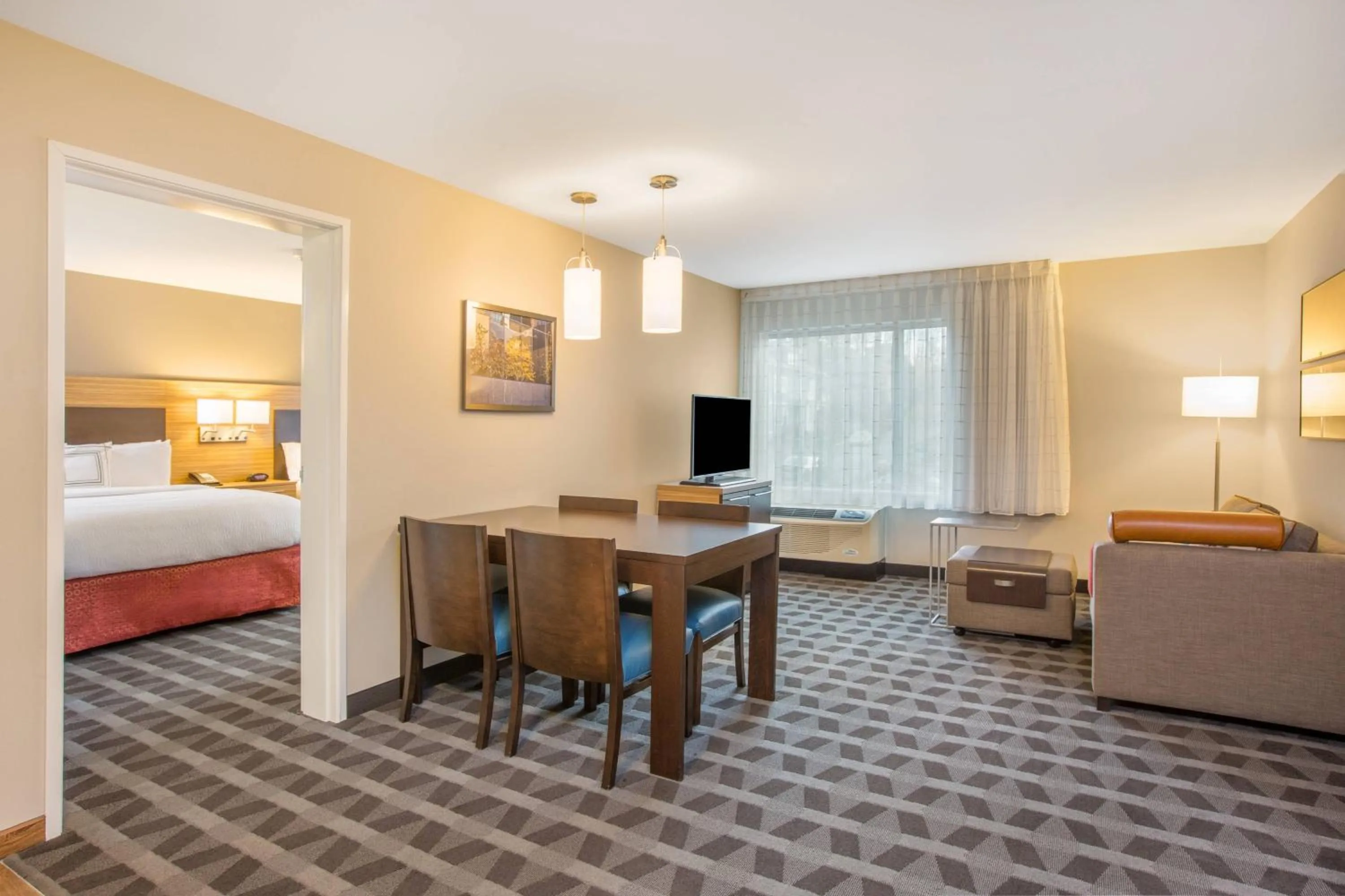 Bedroom, Bed in TownePlace Suites by Marriott Olympia