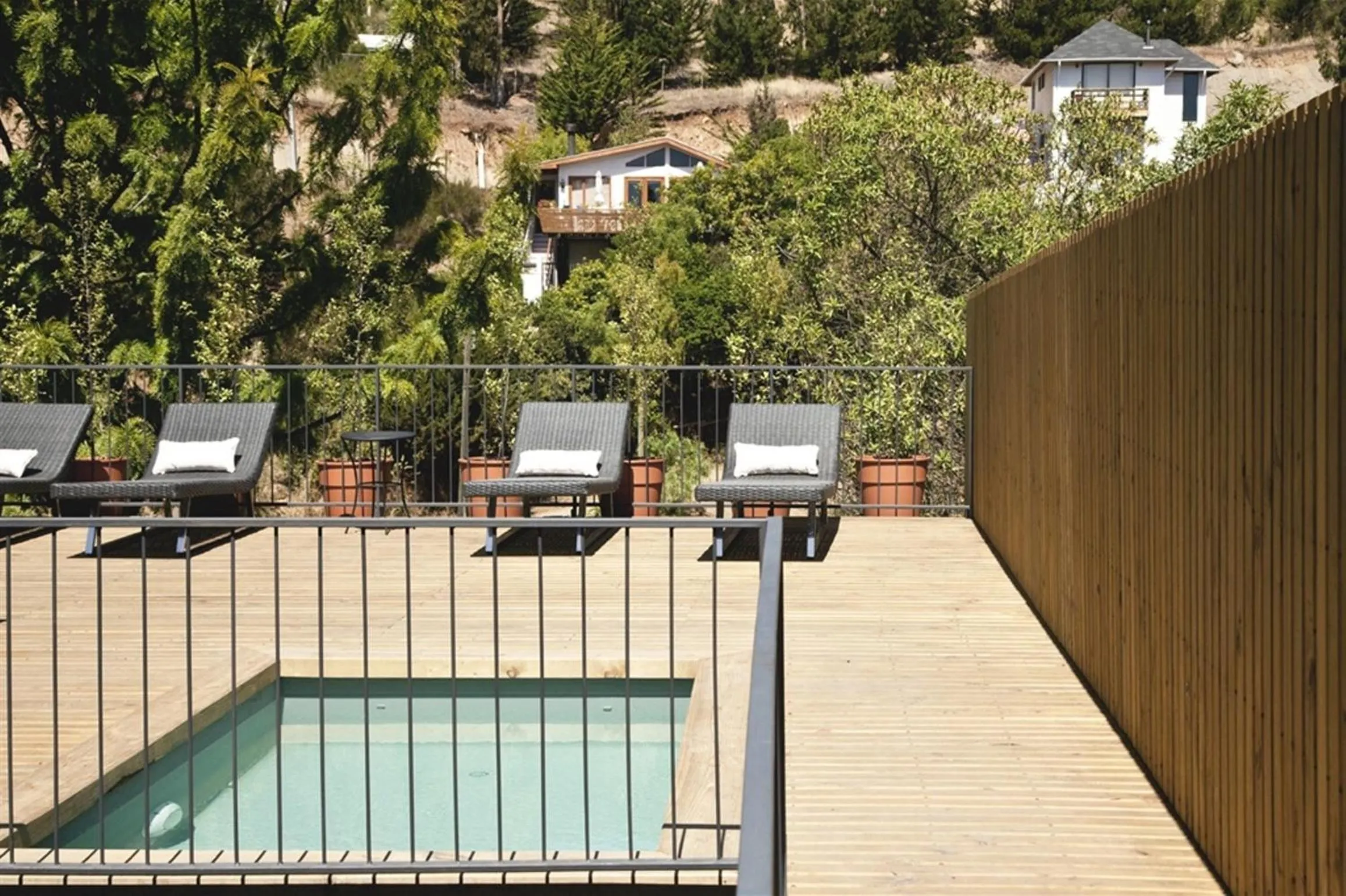 Balcony/Terrace in Hotel Casa Zapallar