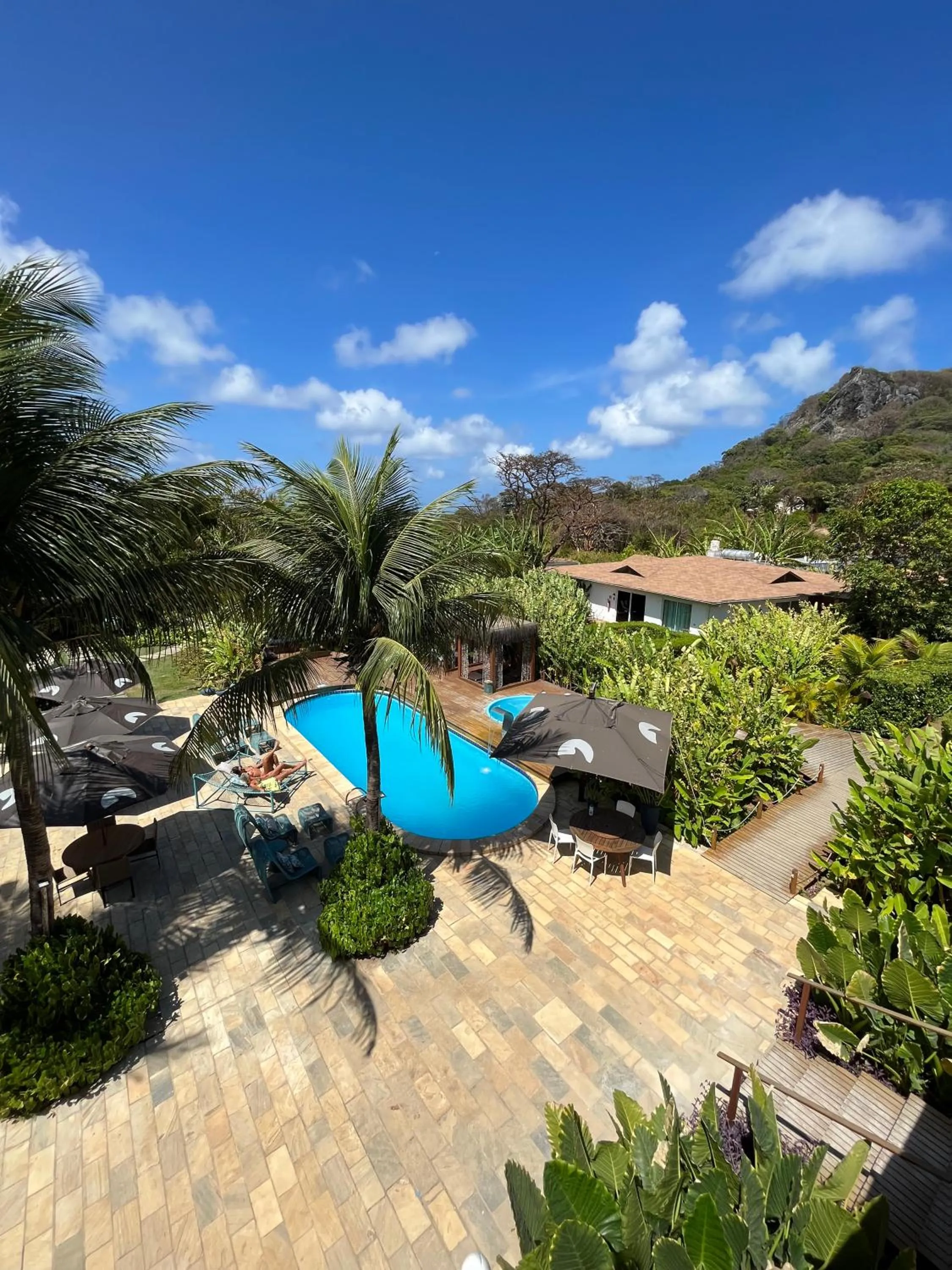 Bird's eye view in Dolphin Hotel