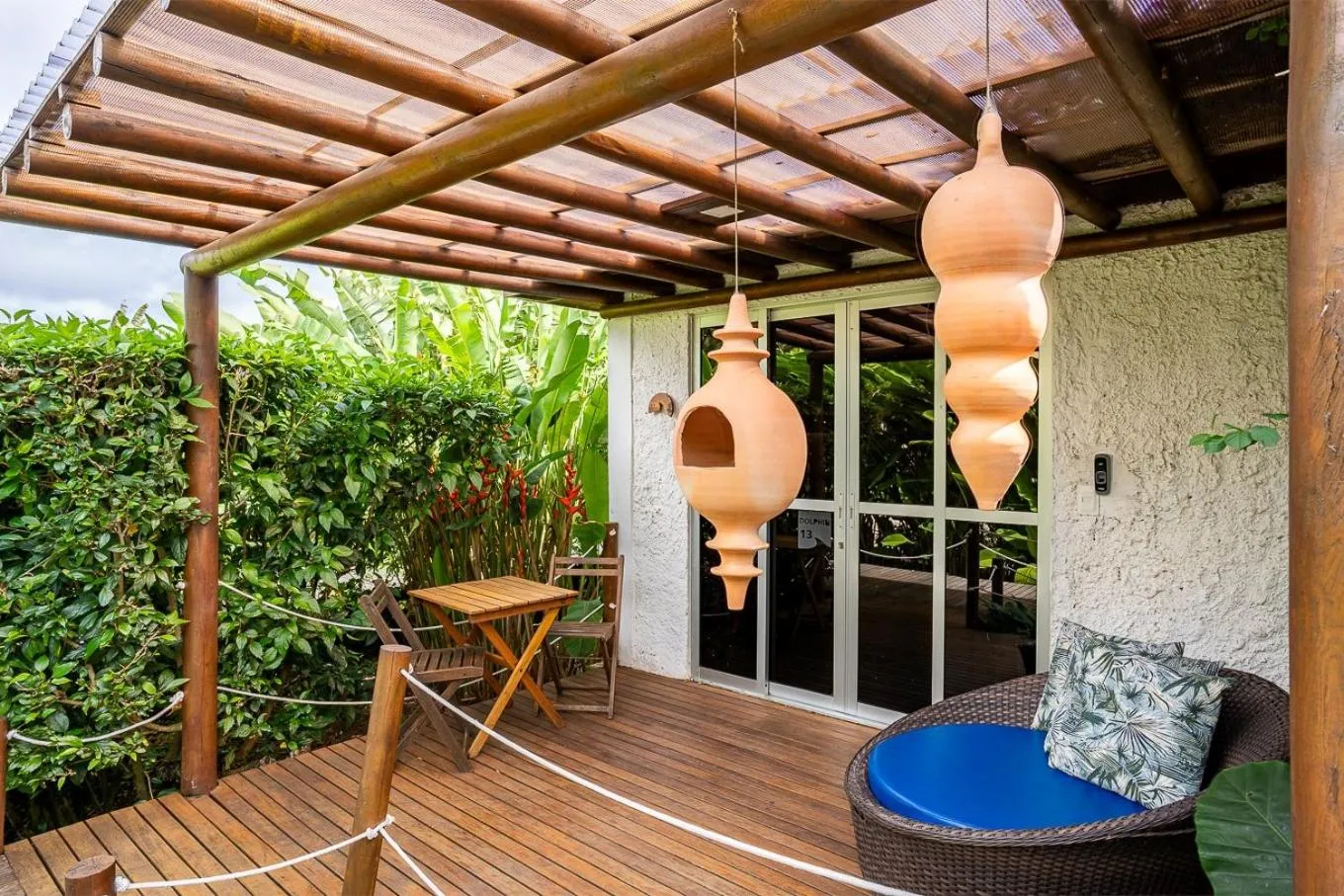 Garden view in Dolphin Hotel