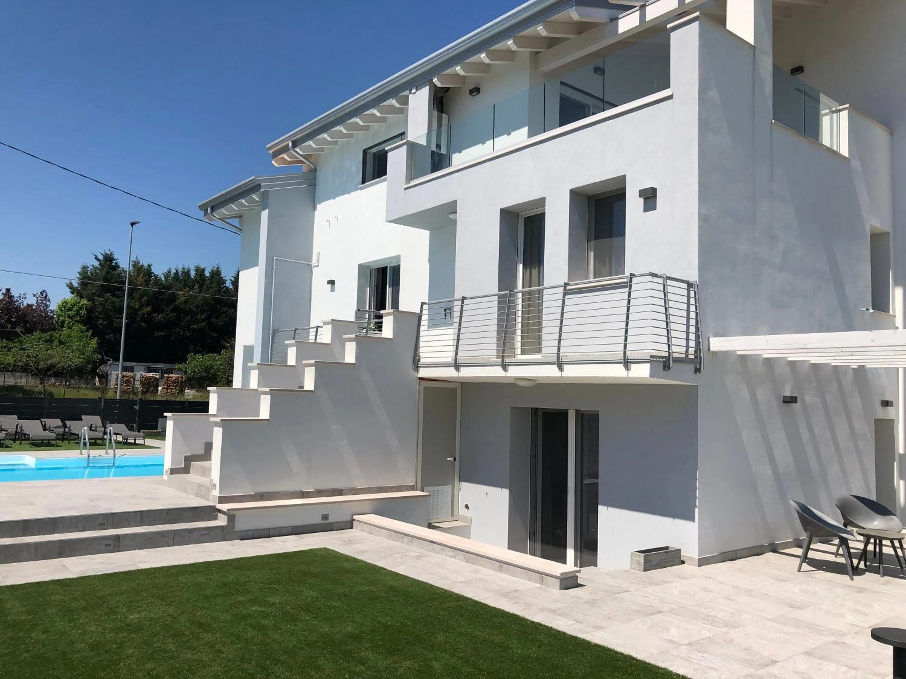 Garden in B&B Alma Garda Lake