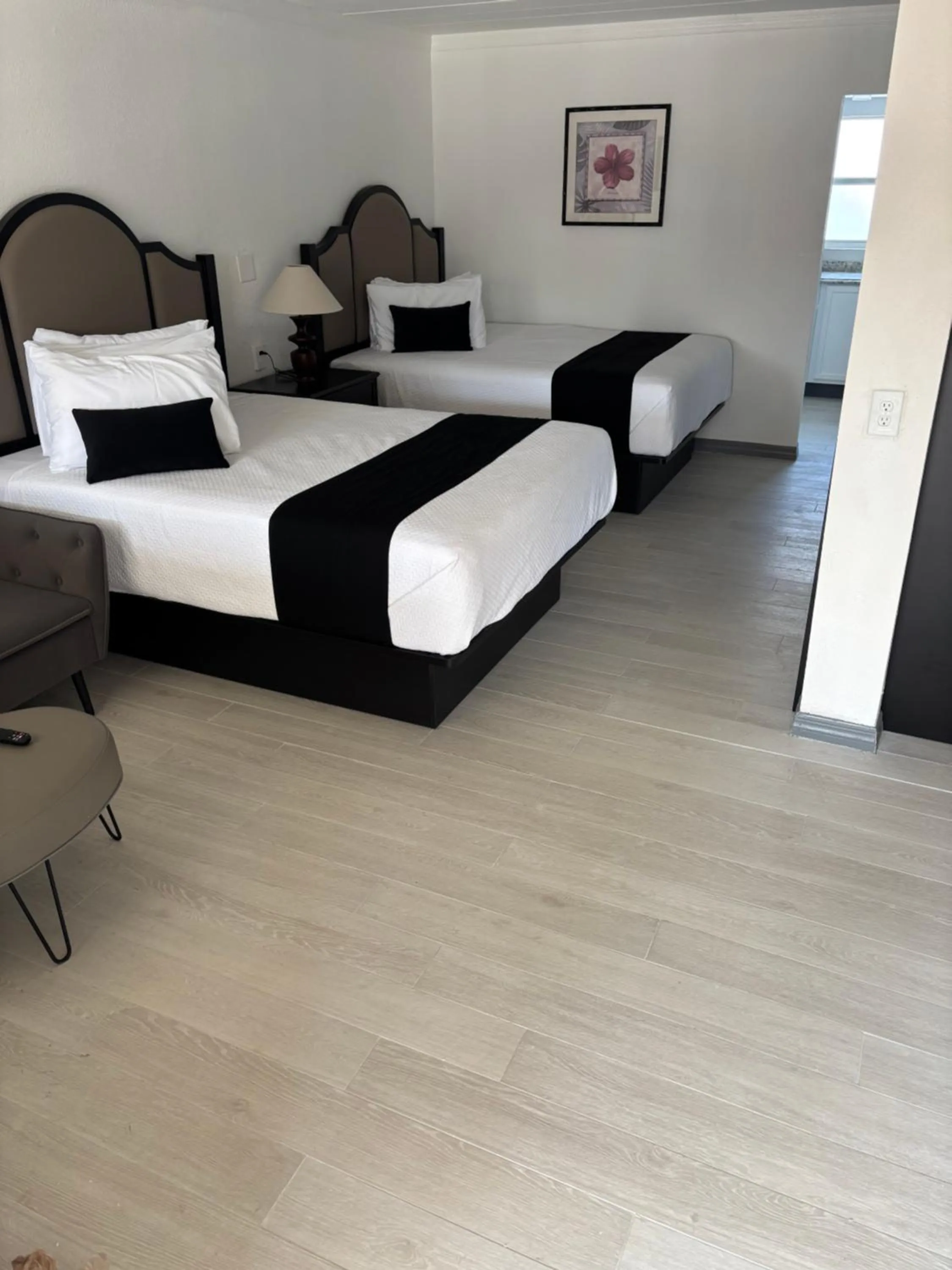 Bed in Holiday Isles Resort