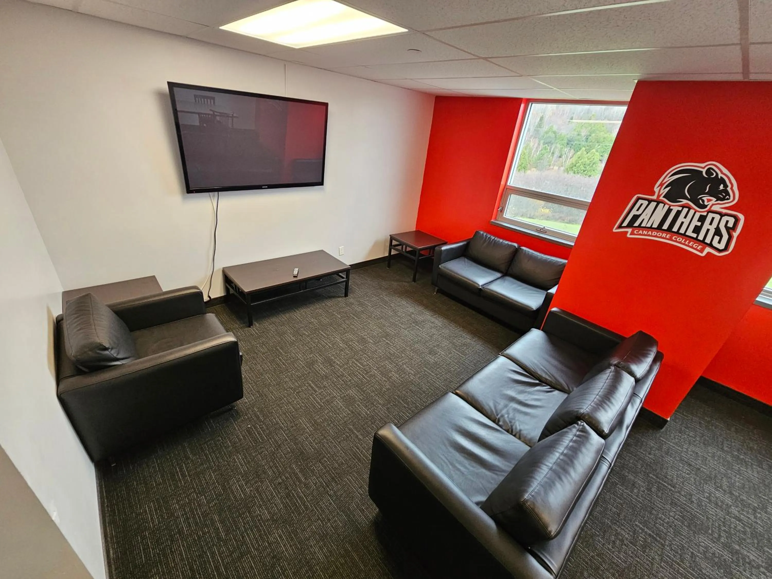 Communal lounge/ TV room in Residence & Conference Centre - North Bay