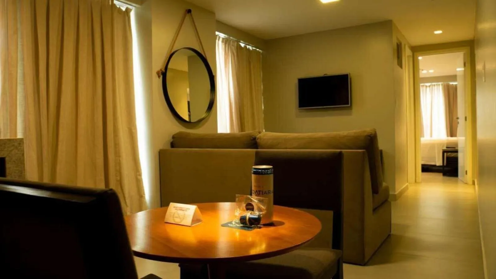 Living room in Quality Suítes João Pessoa