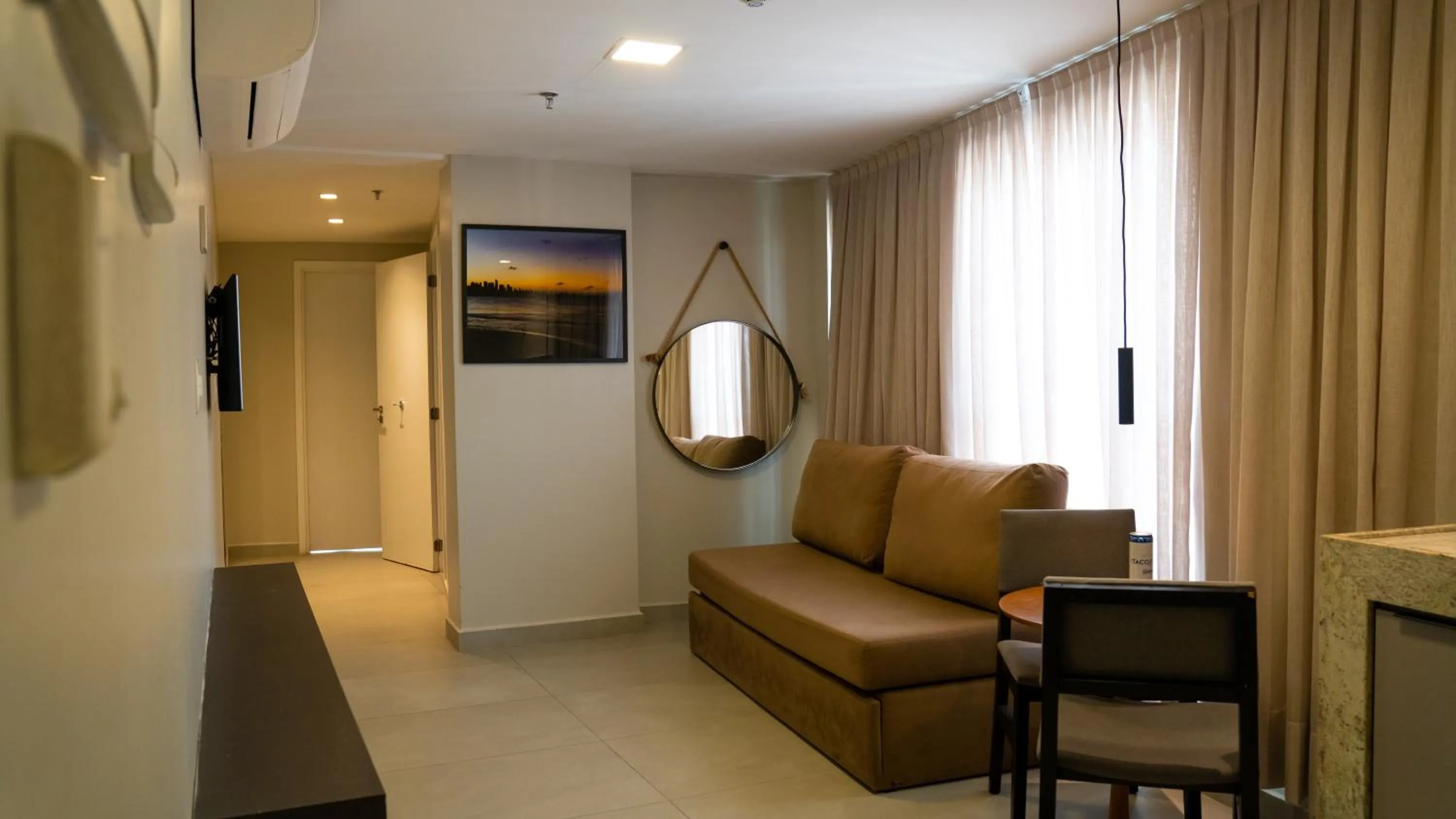 Living room in Quality Suítes João Pessoa
