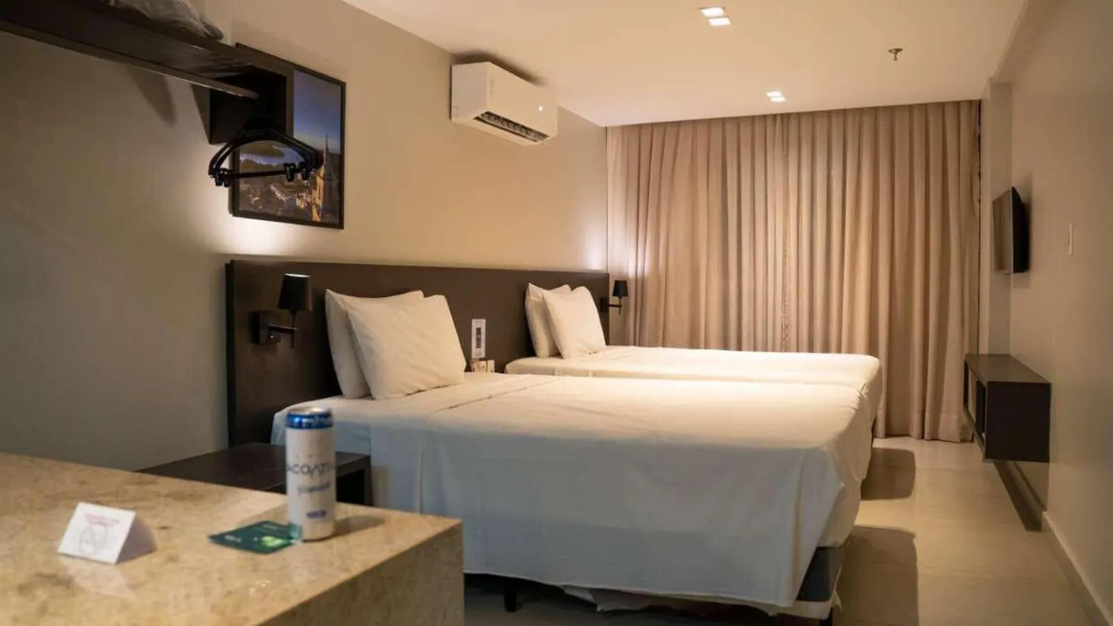 Bed in Quality Suítes João Pessoa