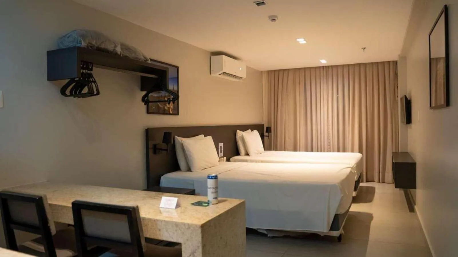 Bed in Quality Suítes João Pessoa