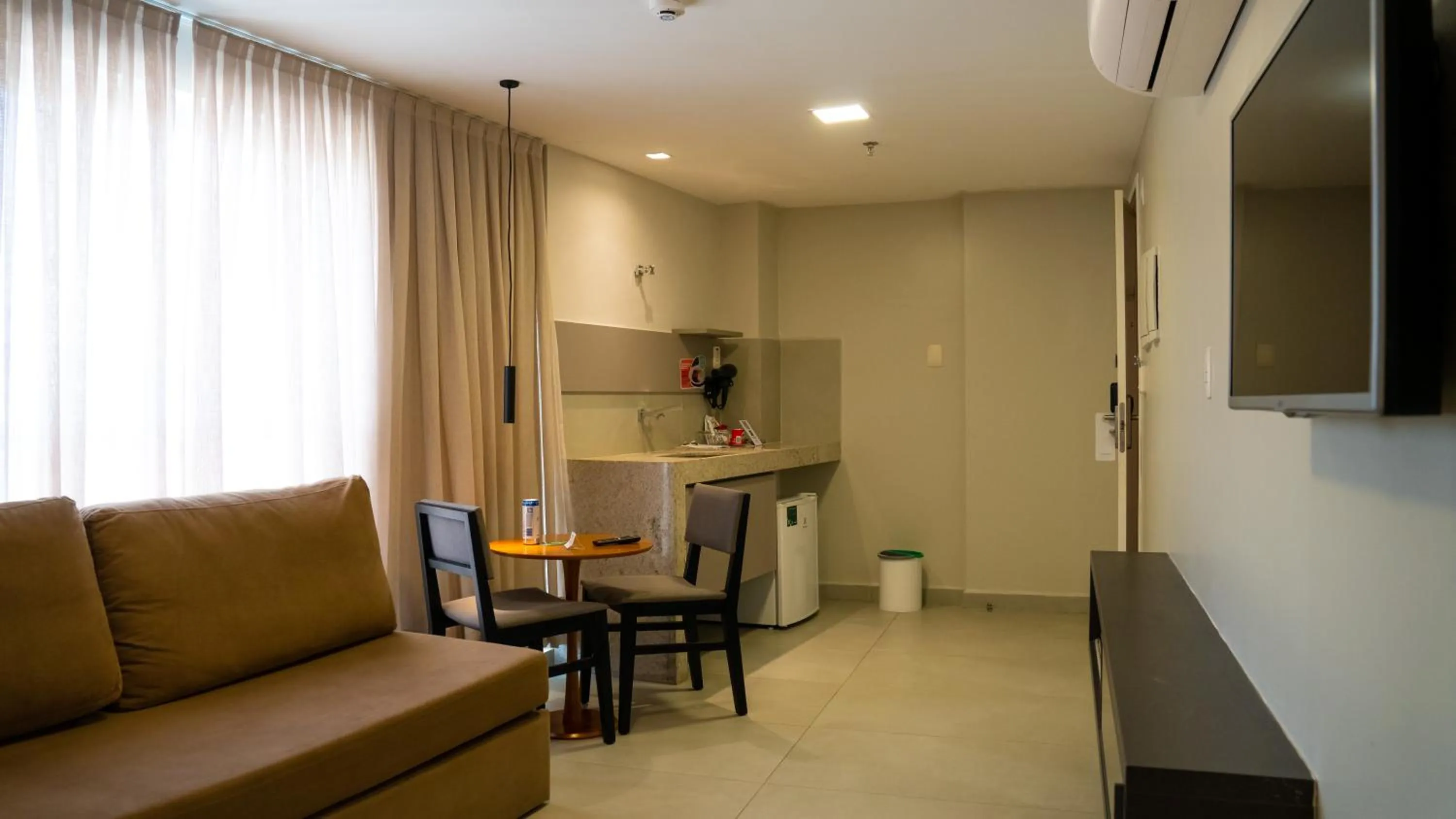 Living room in Quality Suítes João Pessoa