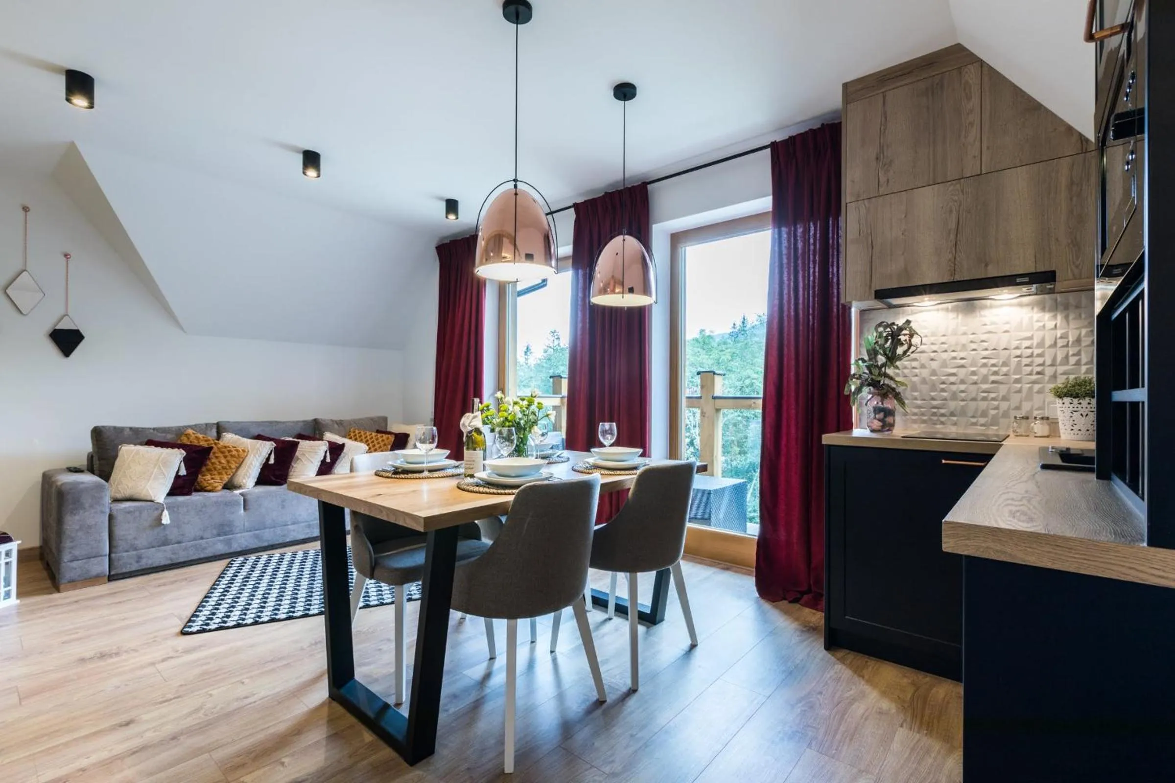 Living room in Rezydencja Sobiczkowa Apartamenty