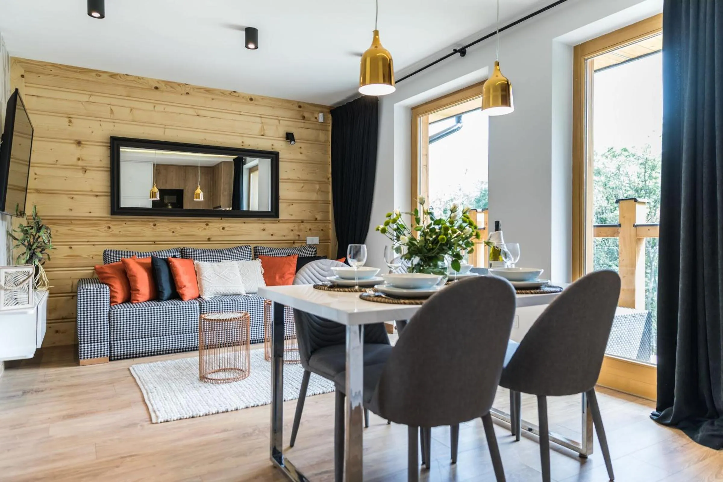 Kitchen or kitchenette in Rezydencja Sobiczkowa Apartamenty