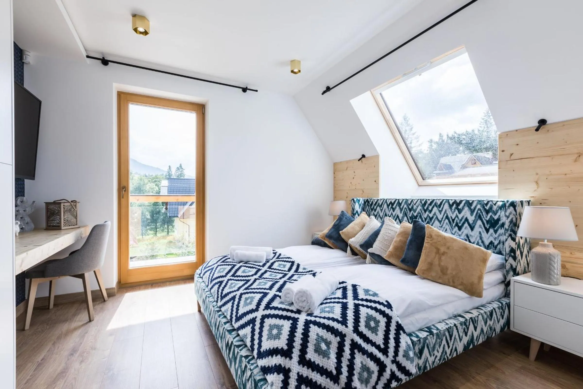 Bedroom, Bed in Rezydencja Sobiczkowa Apartamenty