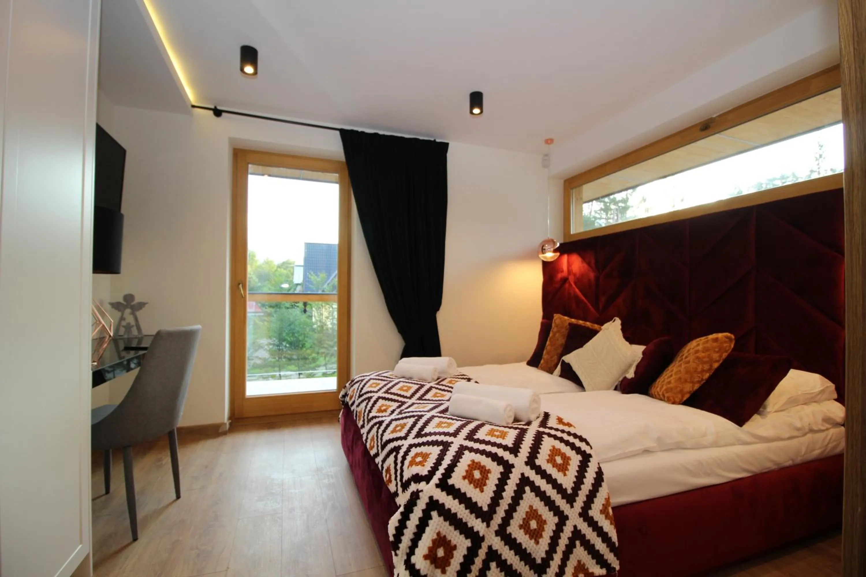 Bedroom, Bed in Rezydencja Sobiczkowa Apartamenty