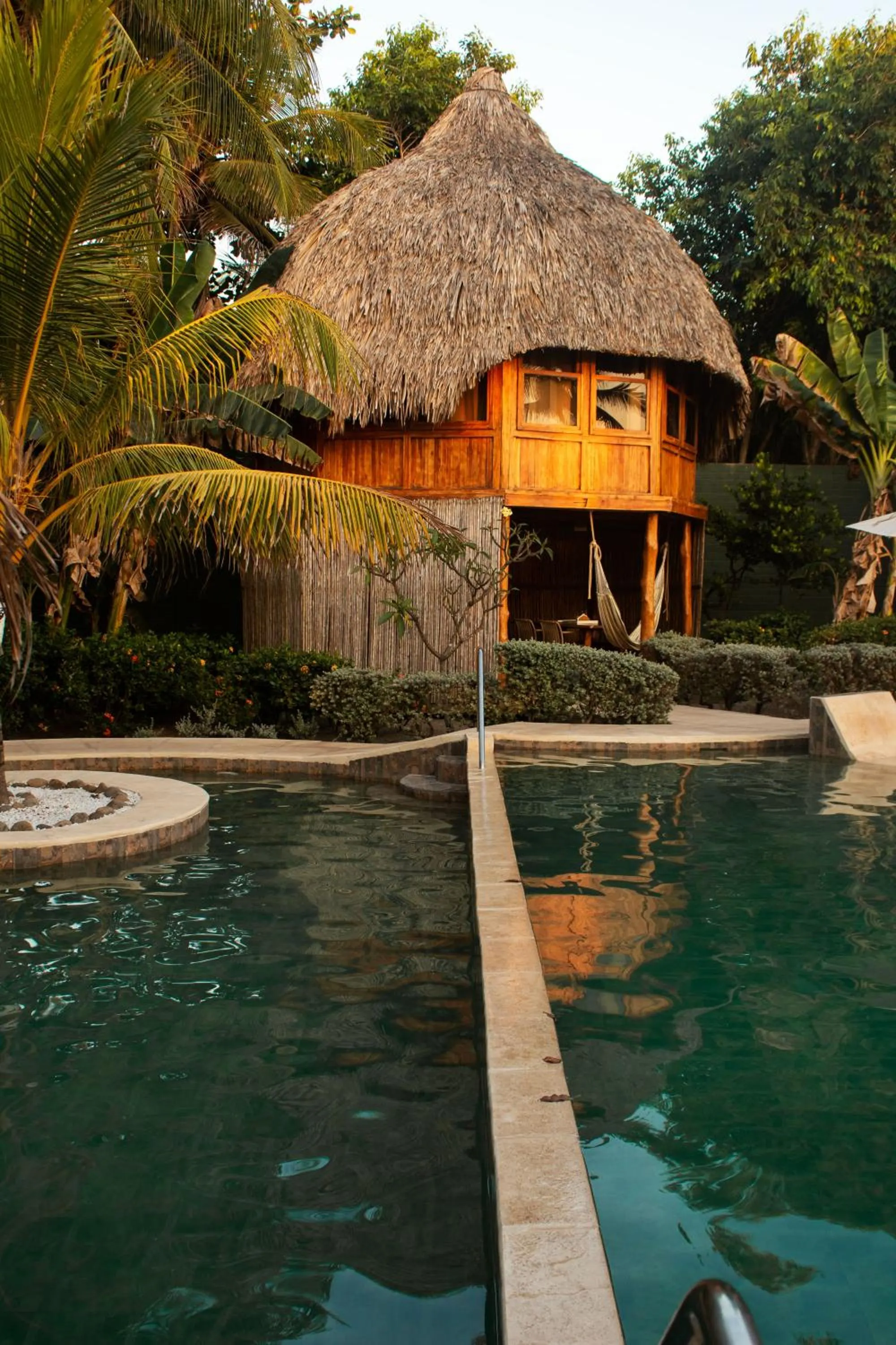 Pool view in Hotel Tortuga Village