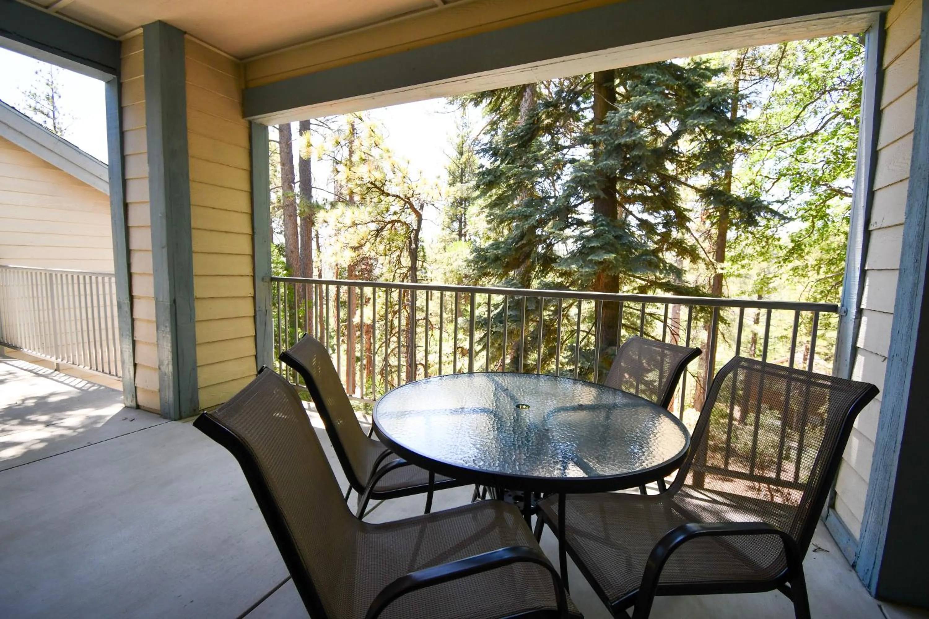 Patio in North Bay At Lake Arrowhead