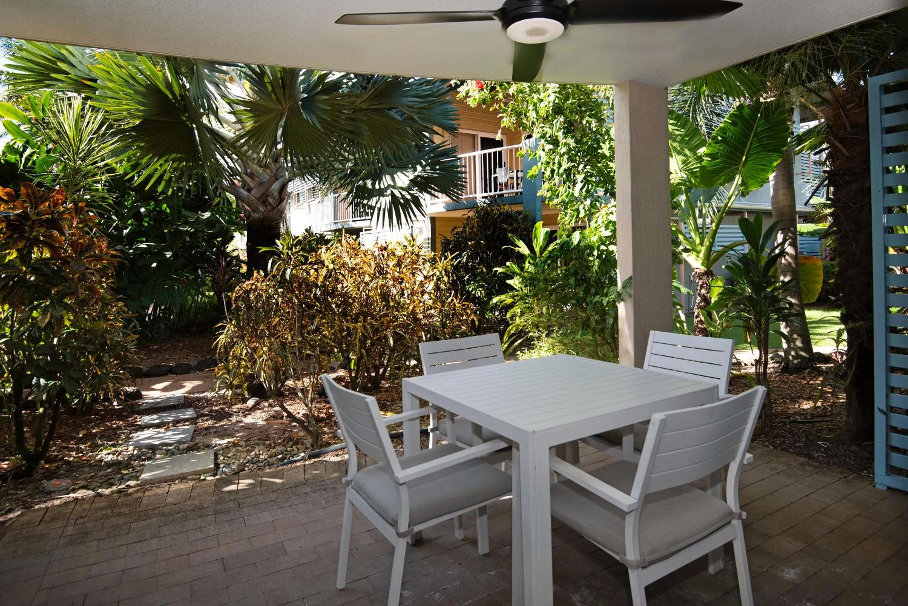 Patio in Marlin Cove Holiday Resort