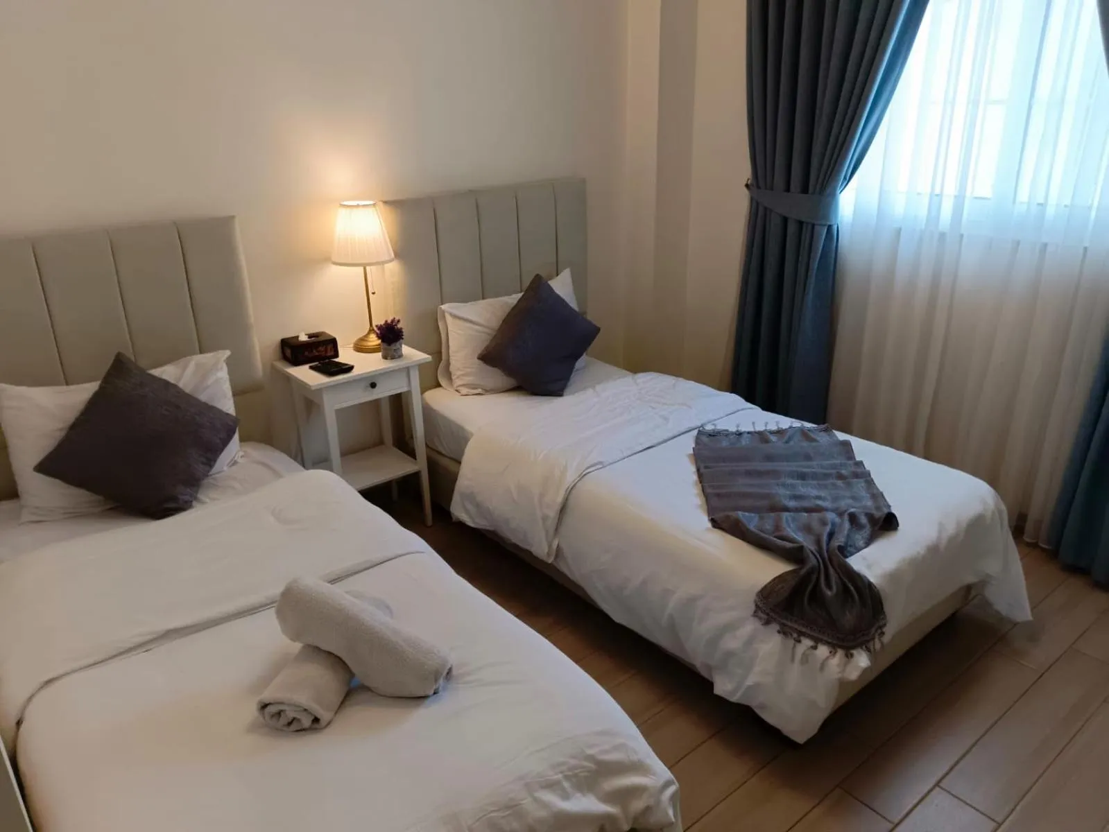 Bed in The Boutique Hotel Amman