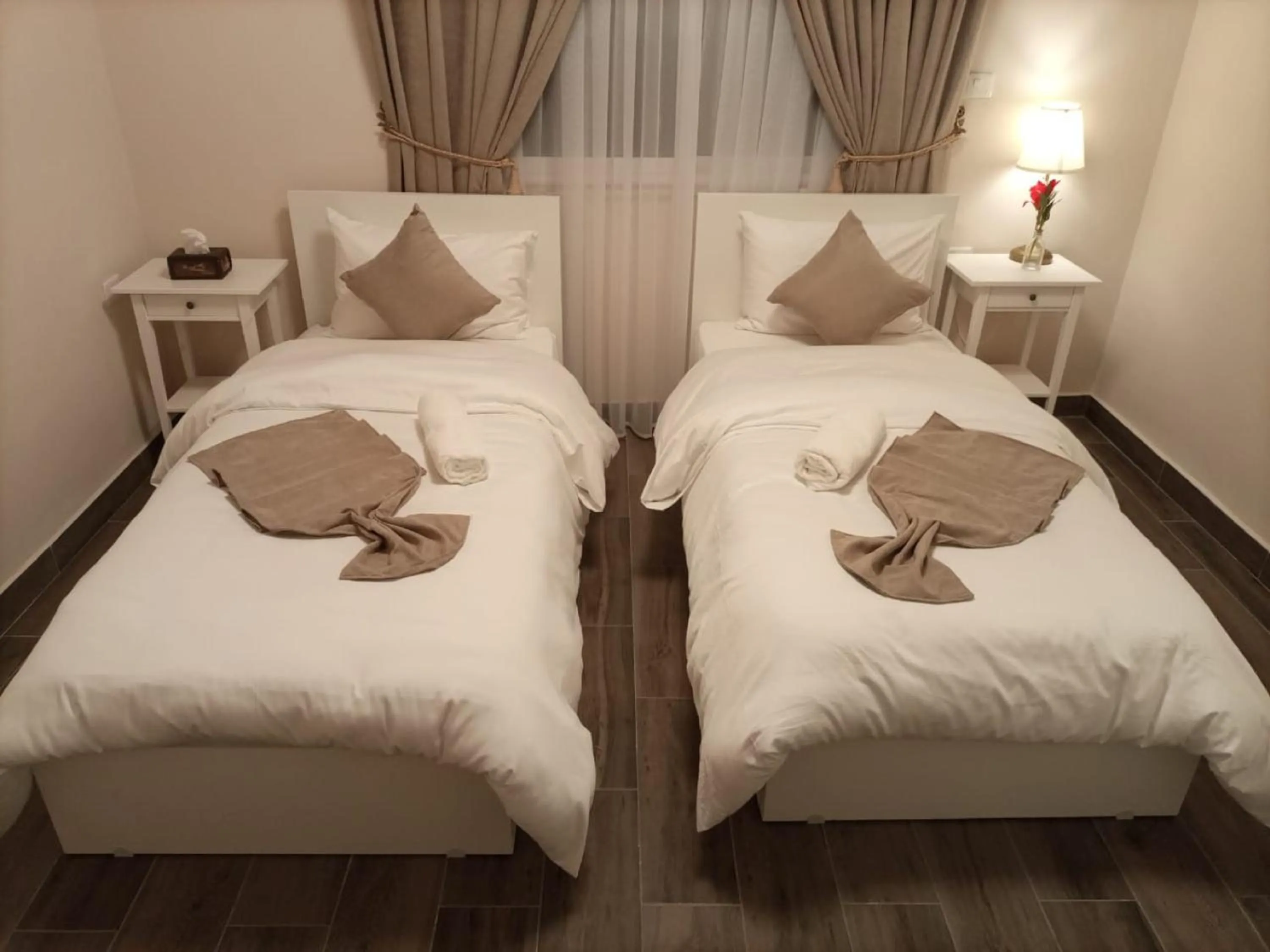 Bed in The Boutique Hotel Amman