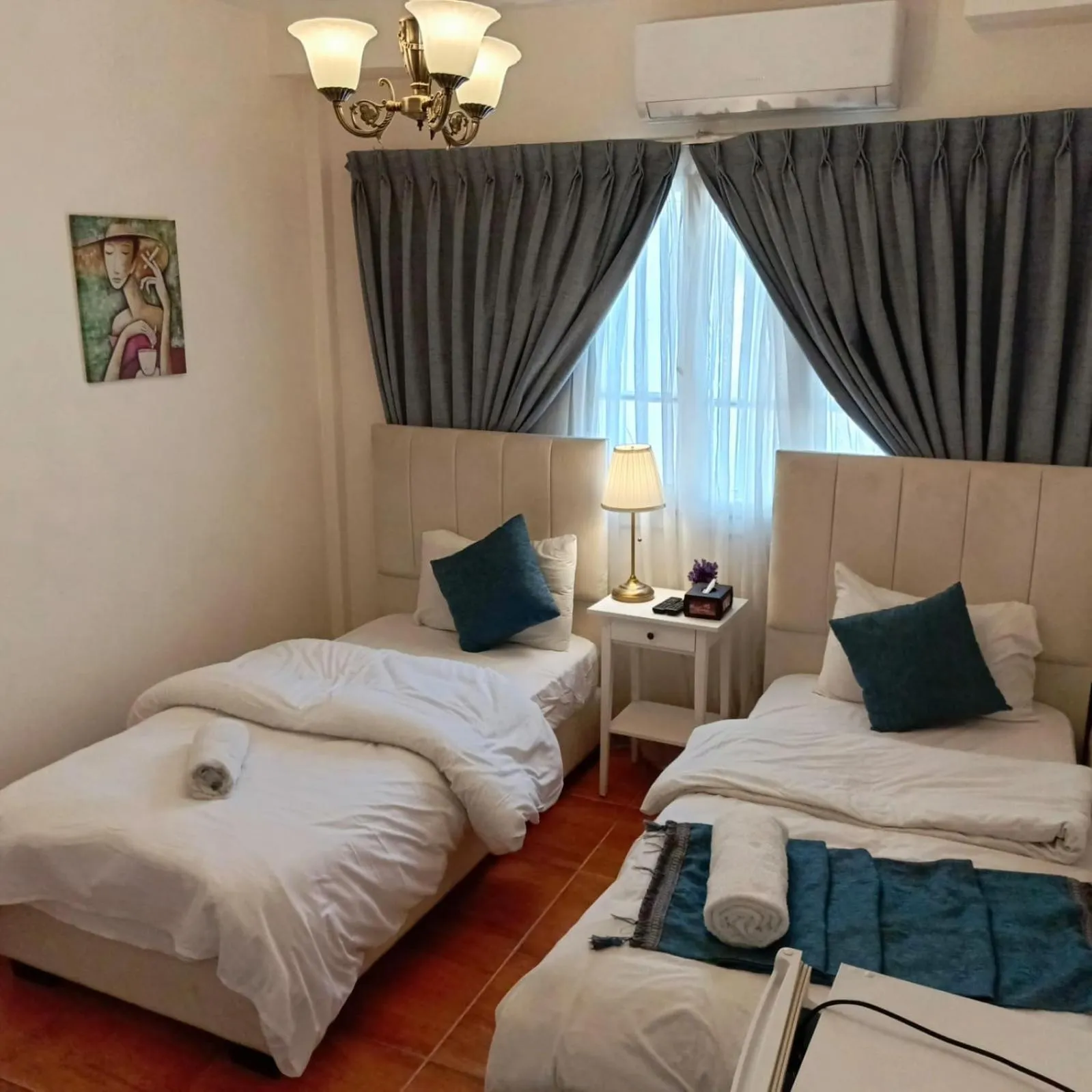 Bed in The Boutique Hotel Amman