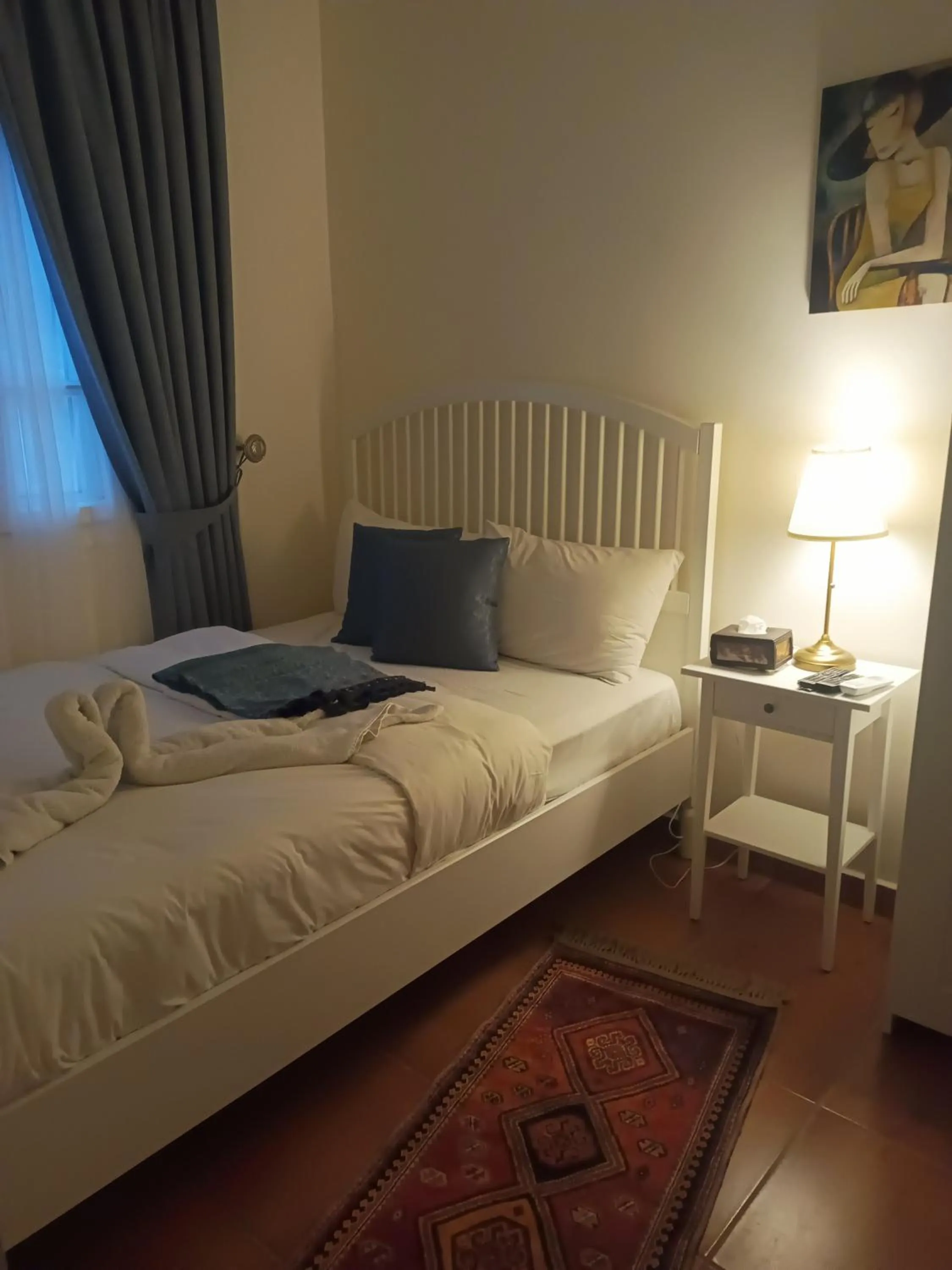 Bed in The Boutique Hotel Amman