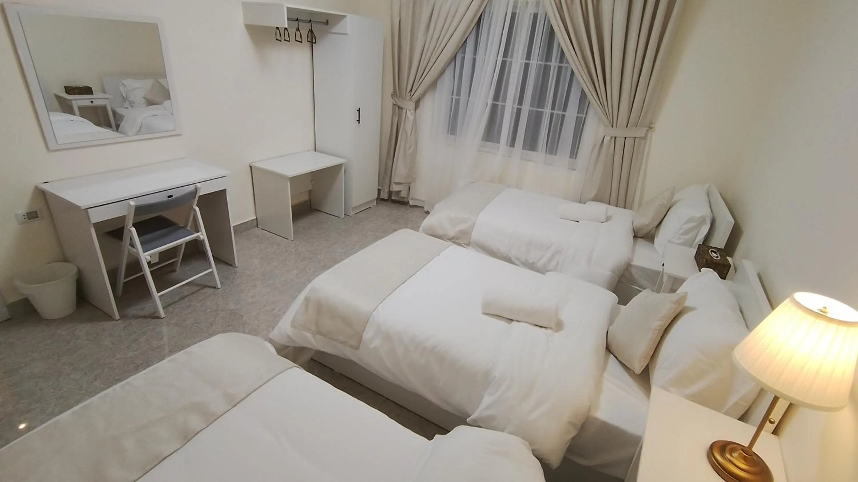 wardrobe, Bed in The Boutique Hotel Amman