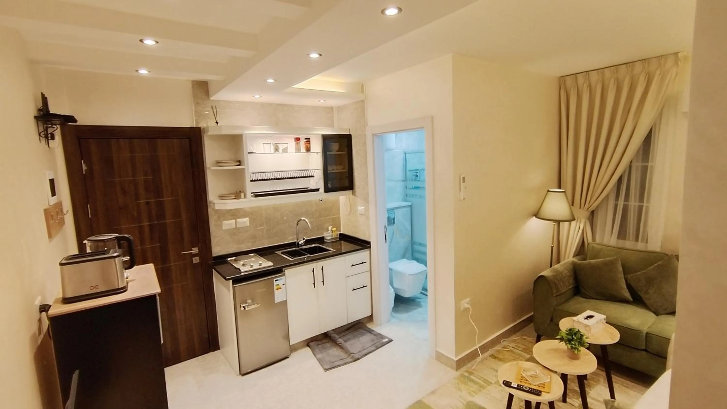 Kitchen or kitchenette in The Boutique Hotel Amman