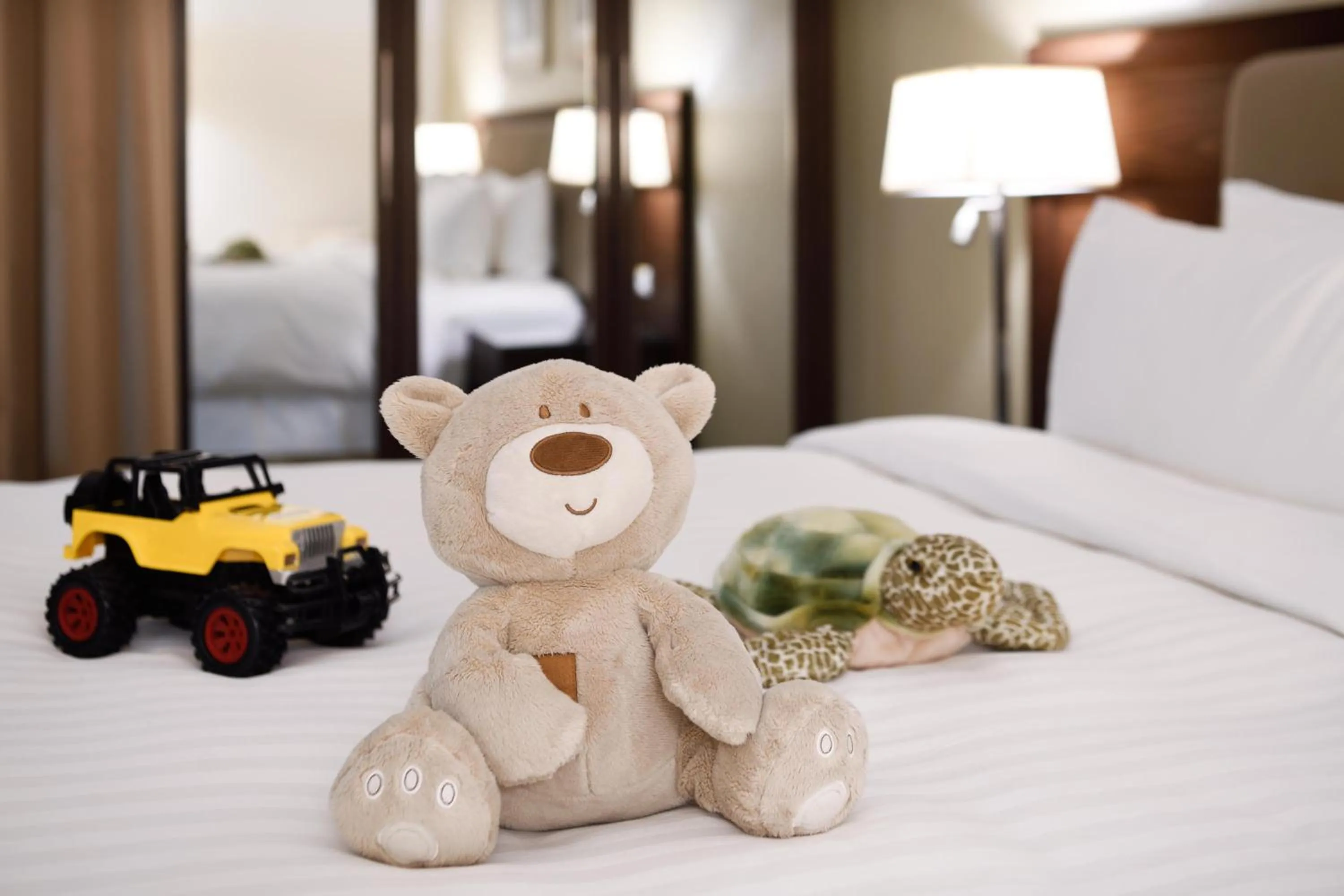 Entertainment, Bed in Marriott Executive Apartments Riyadh, Convention Center