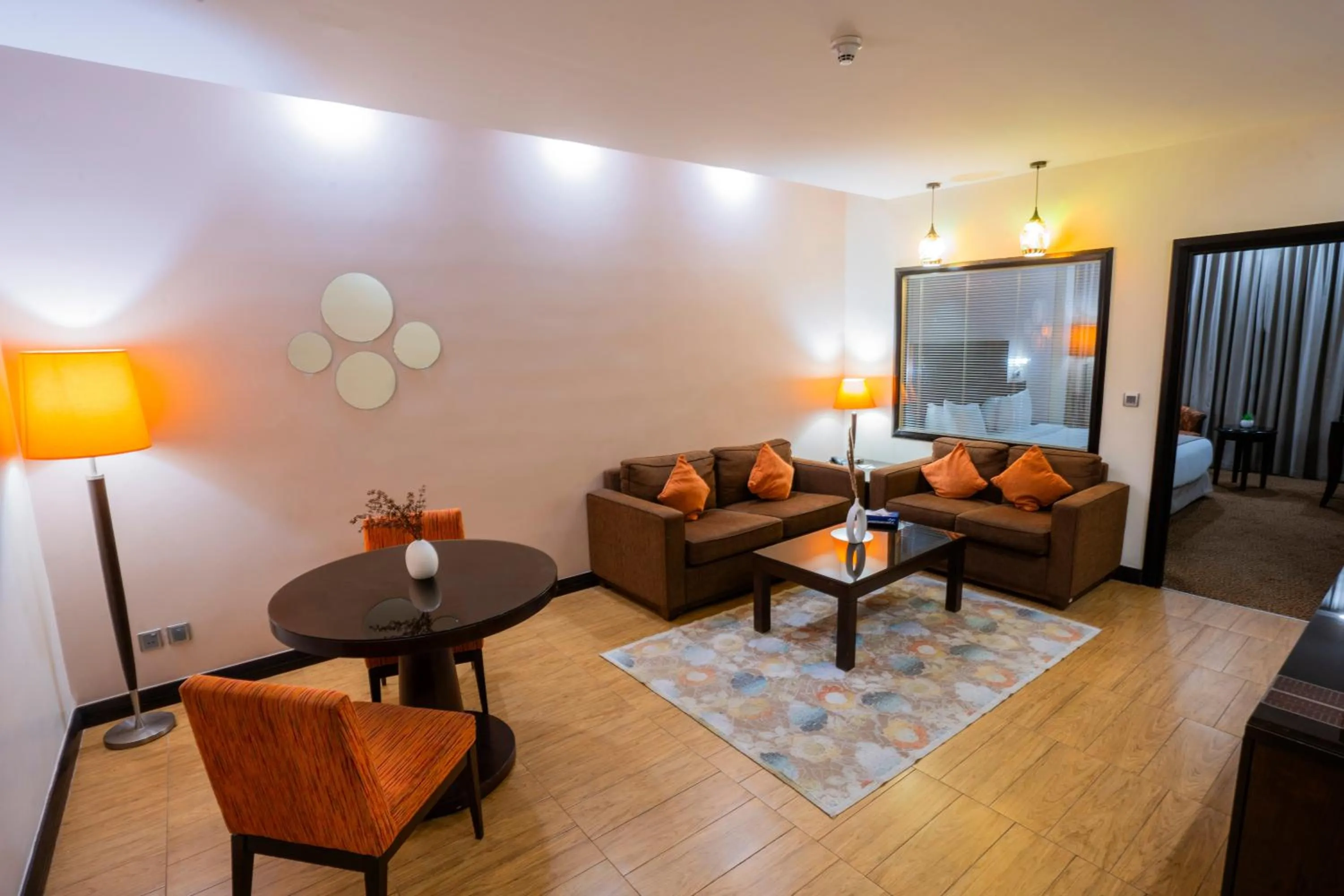 Living room in Ayass Hotel