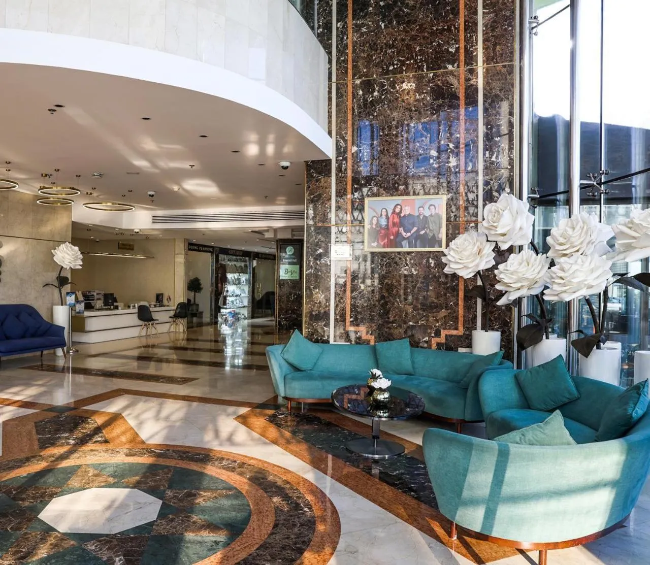 Lobby or reception in Ayass Hotel