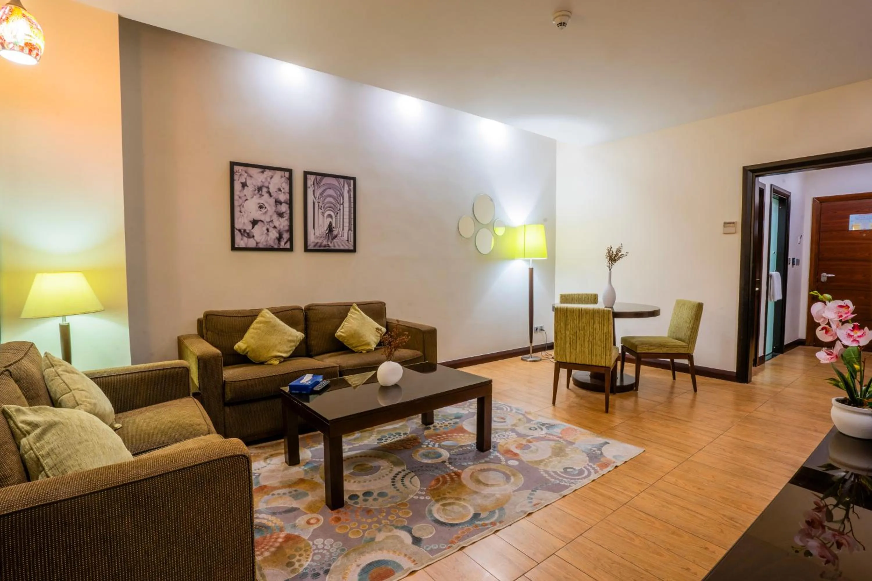 Living room in Ayass Hotel