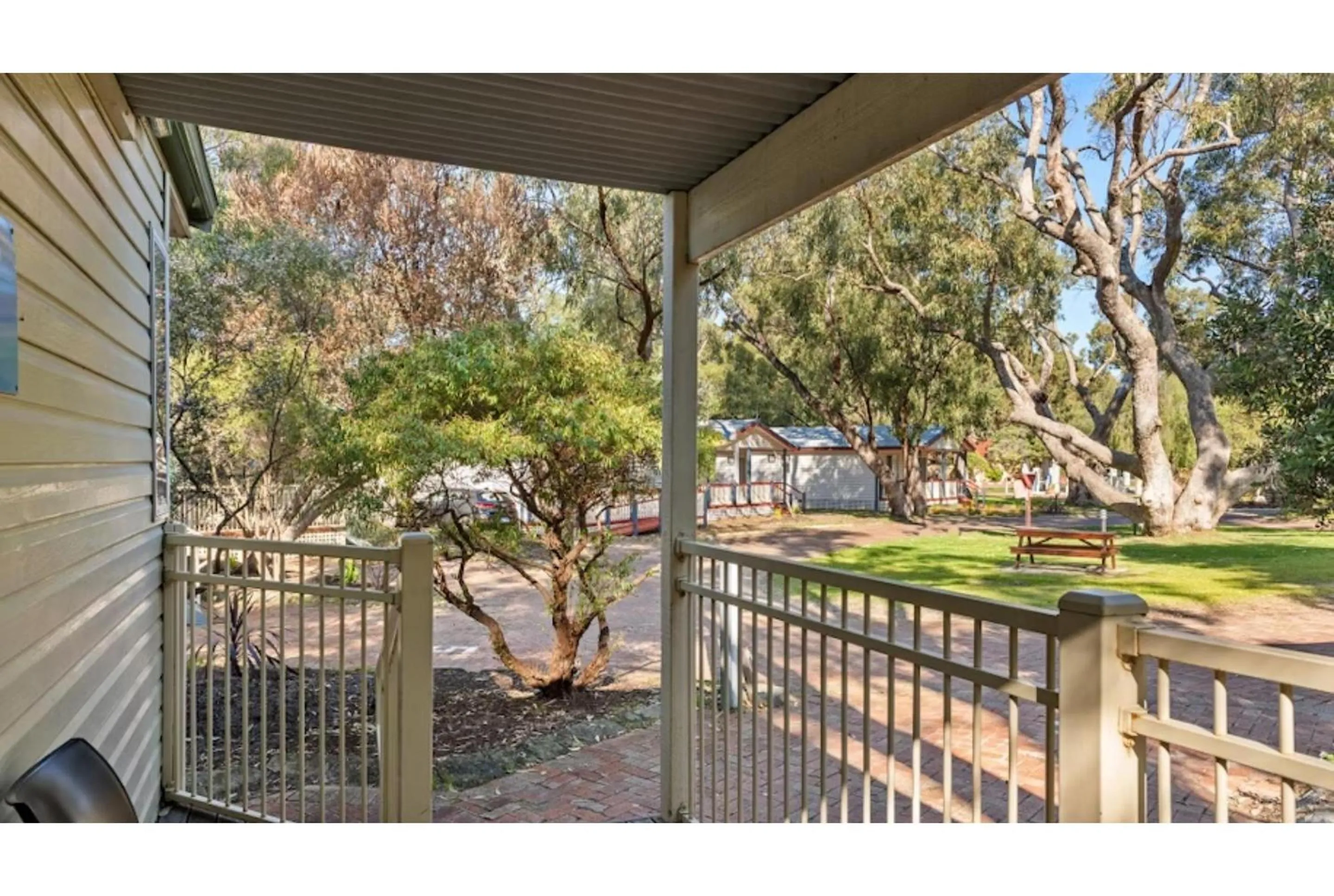 Patio in Discovery Parks - Woodman Point