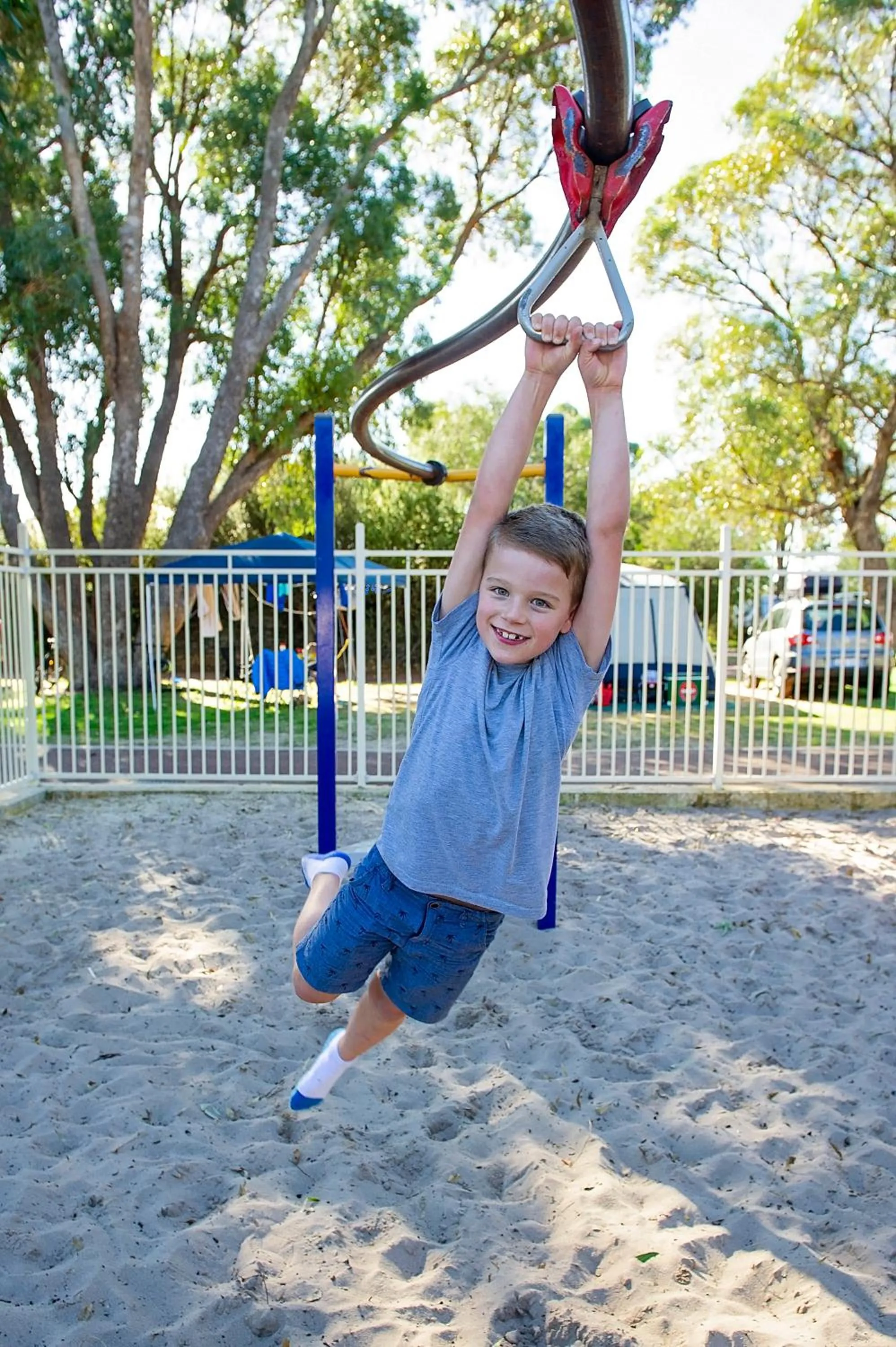 Children play ground in Discovery Parks - Woodman Point
