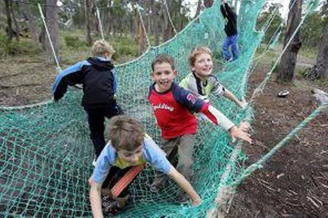 Children play ground in Gumleaves Bush Holidays