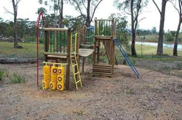 Children play ground in Gumleaves Bush Holidays