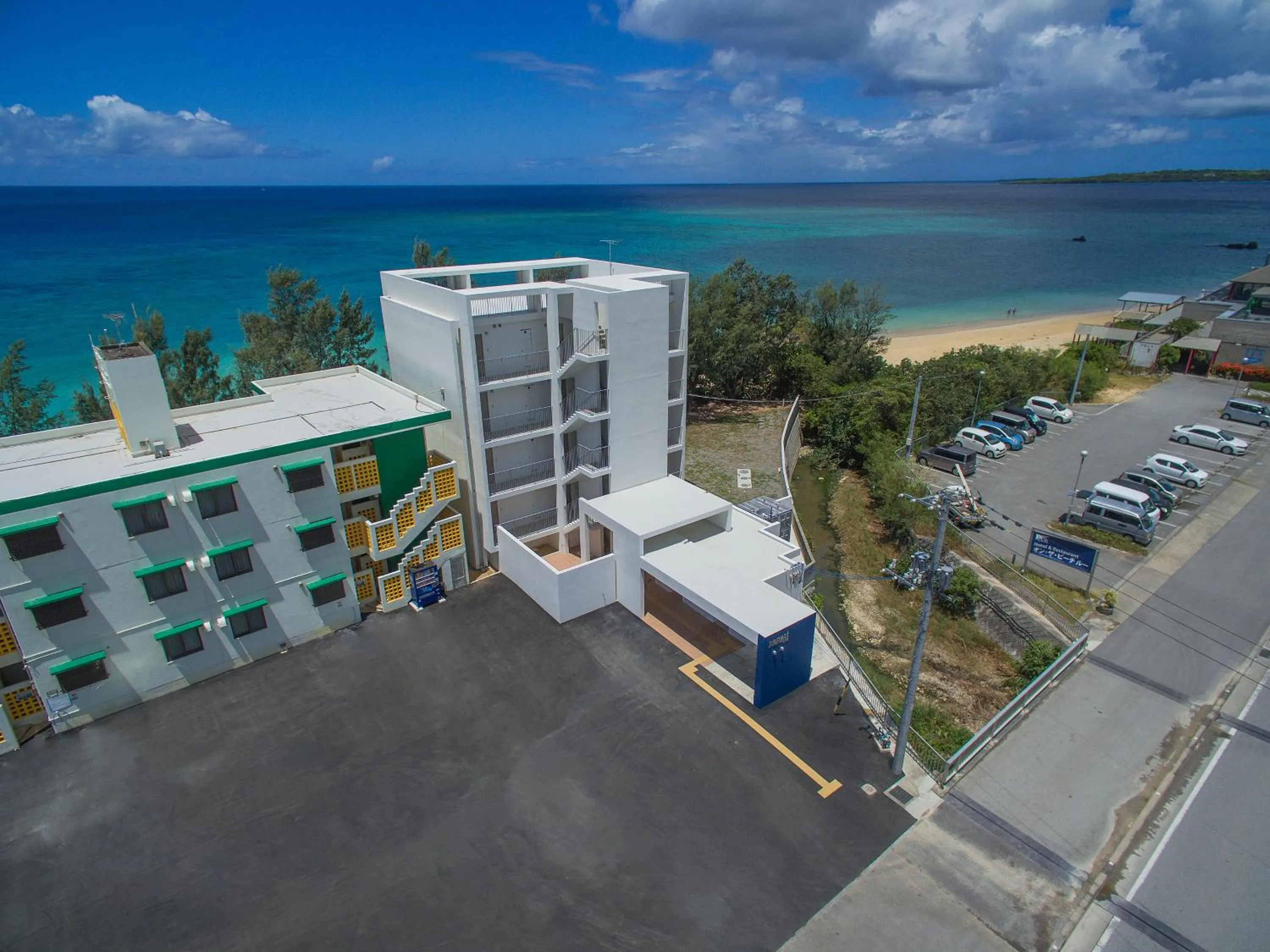 Property building in Hotel & Restaurant On the Beach Lue